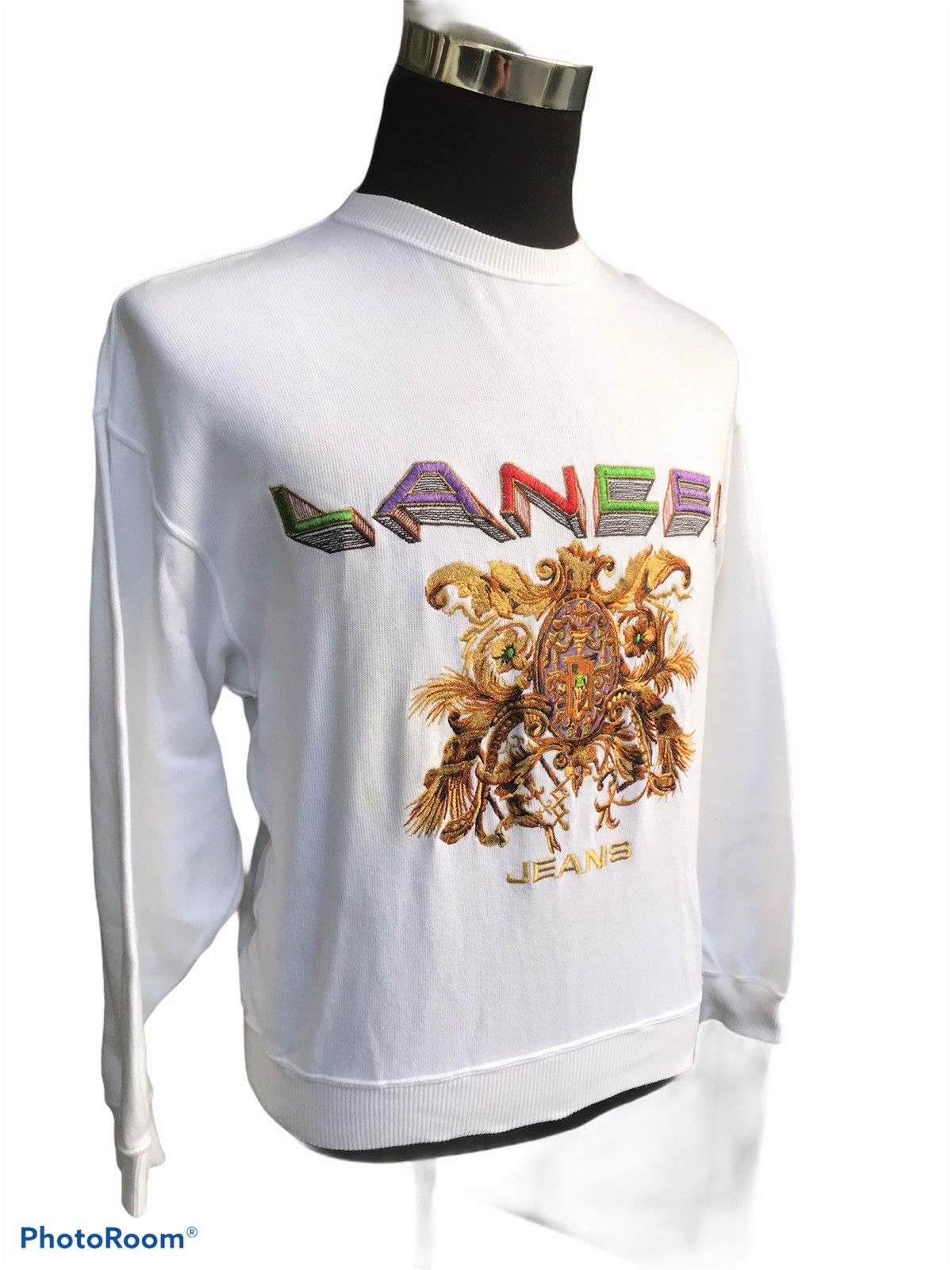 Lancel Vintage LANCEL Paris Gold Embroidery Spellout Logo Size US M / EU 48-50 / 2 - 3 Thumbnail