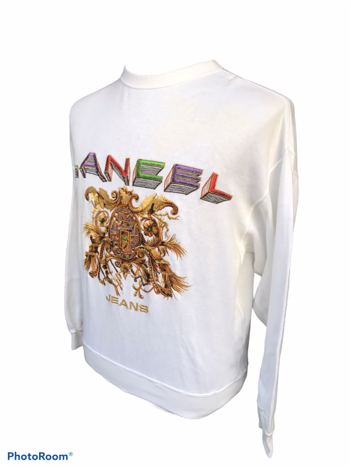 Lancel Vintage LANCEL Paris Gold Embroidery Spellout Logo Size US M / EU 48-50 / 2 - 2 Thumbnail