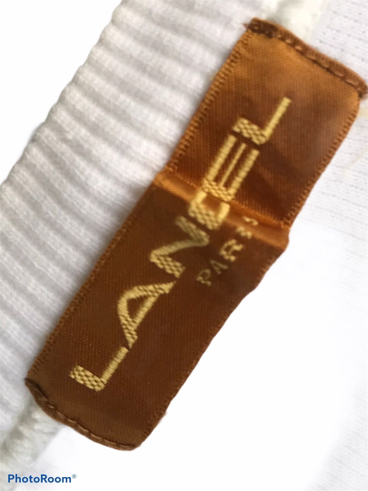 Lancel Vintage LANCEL Paris Gold Embroidery Spellout Logo Size US M / EU 48-50 / 2 - 6 Thumbnail