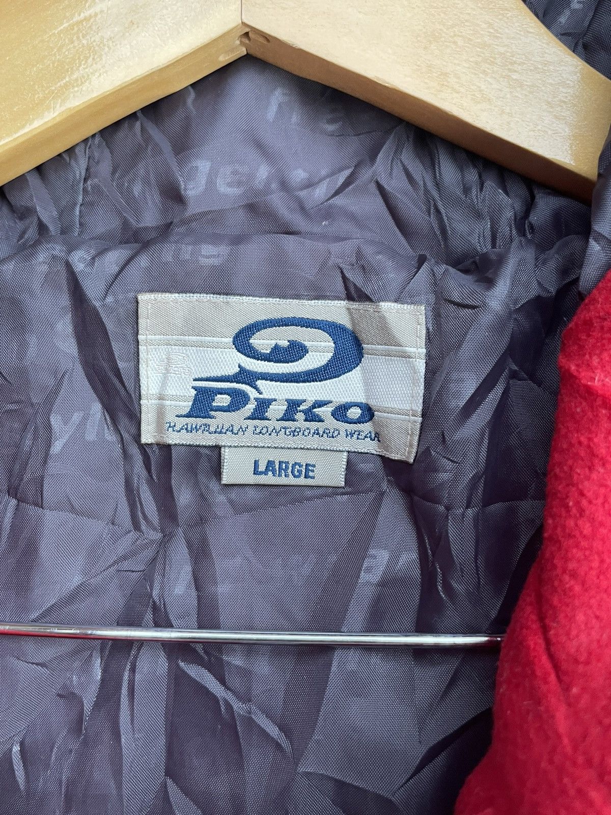 If Six Was Nine × Vintage Vintage Piko Fleece Zipper Hoodie Size US XL / EU 56 / 4 - 9 Thumbnail