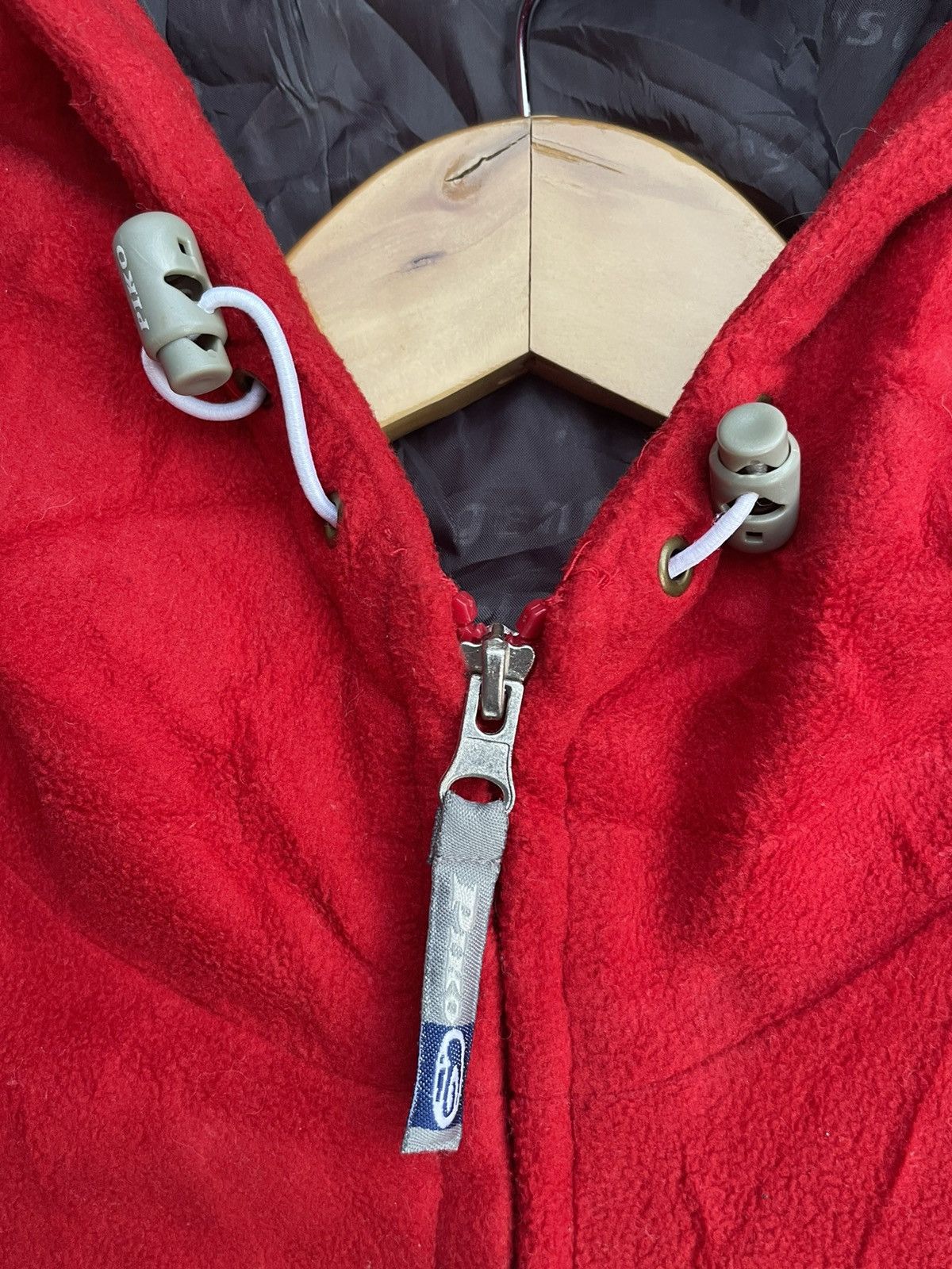 If Six Was Nine × Vintage Vintage Piko Fleece Zipper Hoodie Size US XL / EU 56 / 4 - 11 Thumbnail