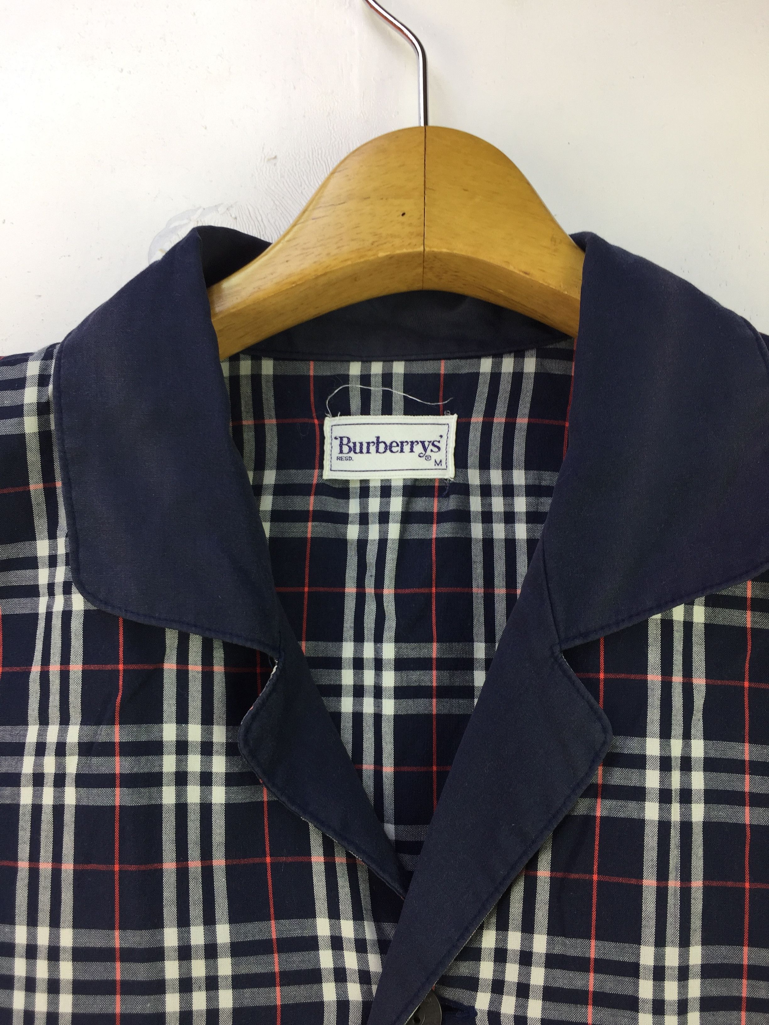 Burberry Vintage Burberry Nova Check Pyjamas Top Size US M / EU 48-50 / 2 - 7 Thumbnail