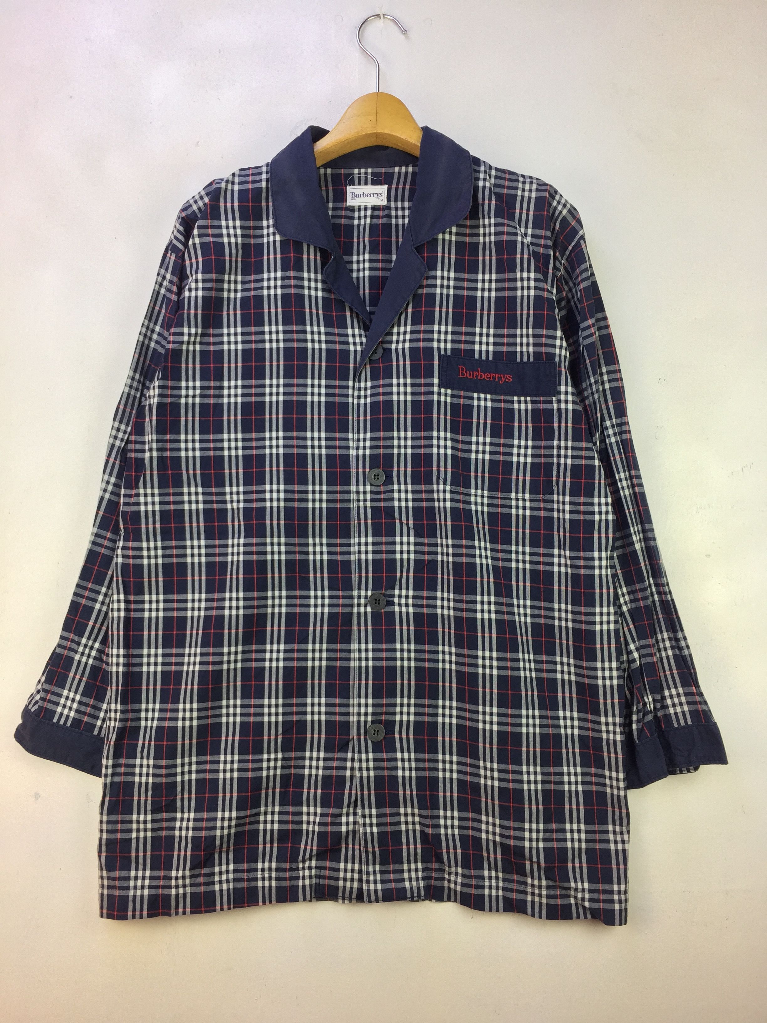Burberry Vintage Burberry Nova Check Pyjamas Top Size US M / EU 48-50 / 2 - 1 Thumbnail