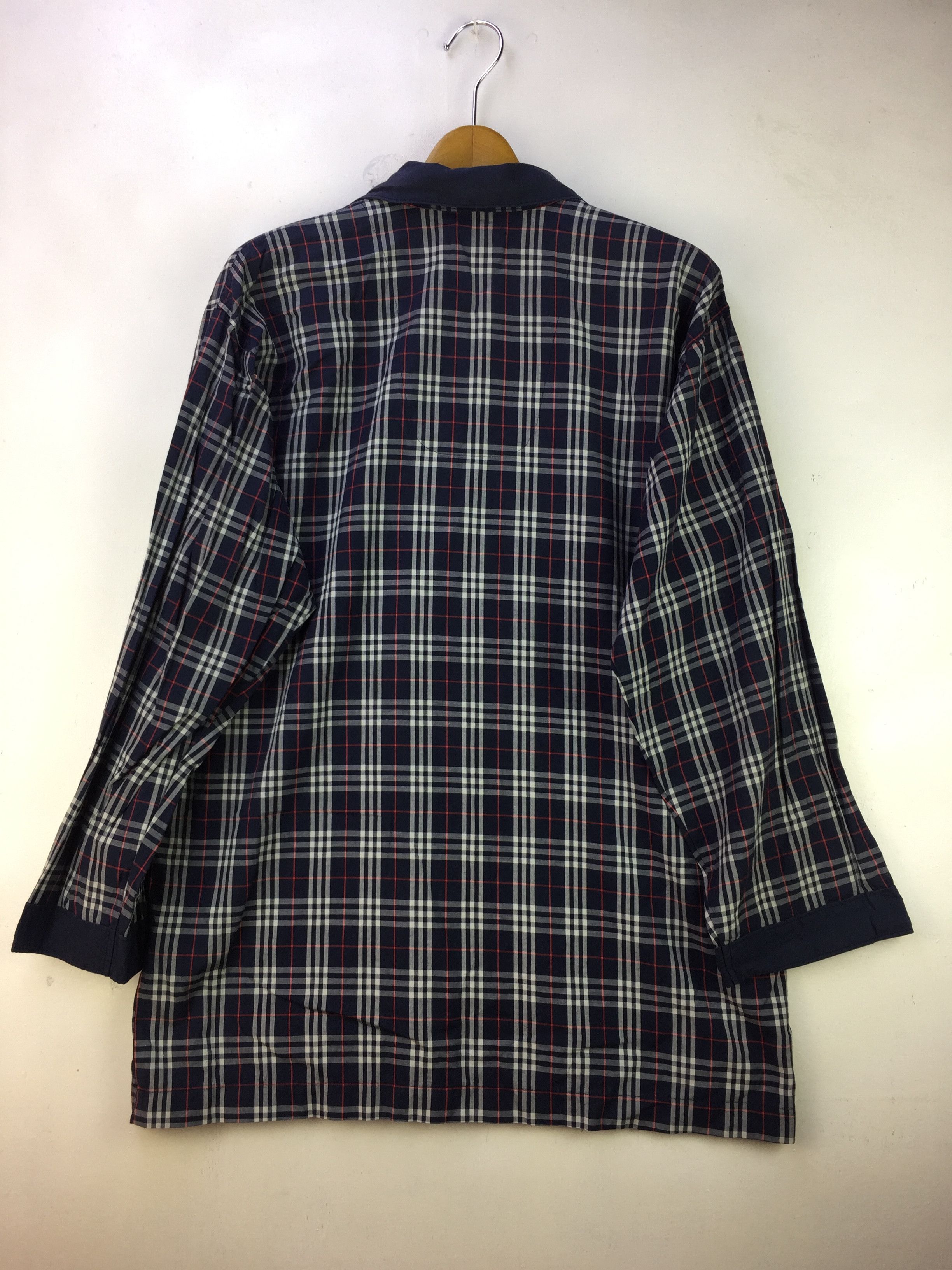 Burberry Vintage Burberry Nova Check Pyjamas Top Size US M / EU 48-50 / 2 - 2 Thumbnail