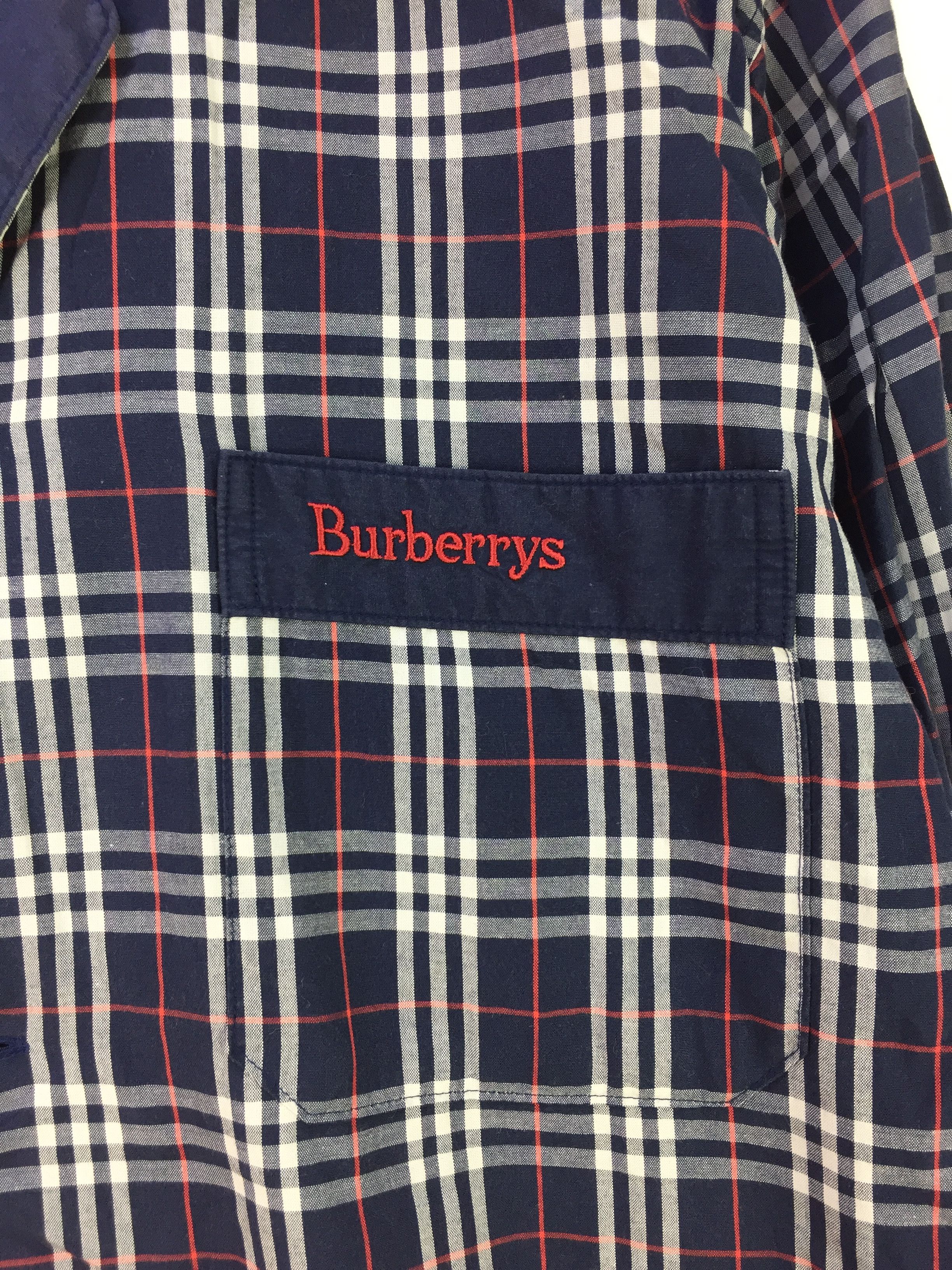 Burberry Vintage Burberry Nova Check Pyjamas Top Size US M / EU 48-50 / 2 - 3 Thumbnail