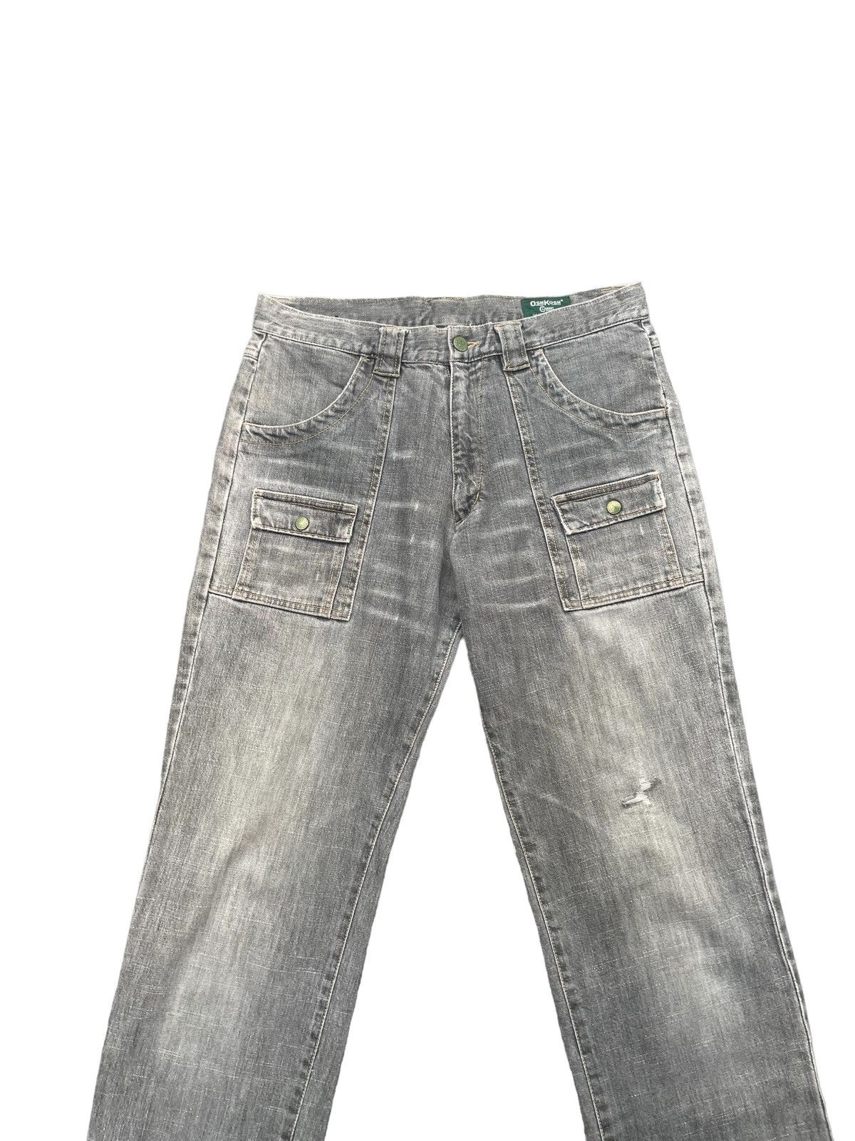 Oshkosh Vintage Osh Kosh Classic Bush Pant Denim Size US 34 / EU 50 - 4 Thumbnail