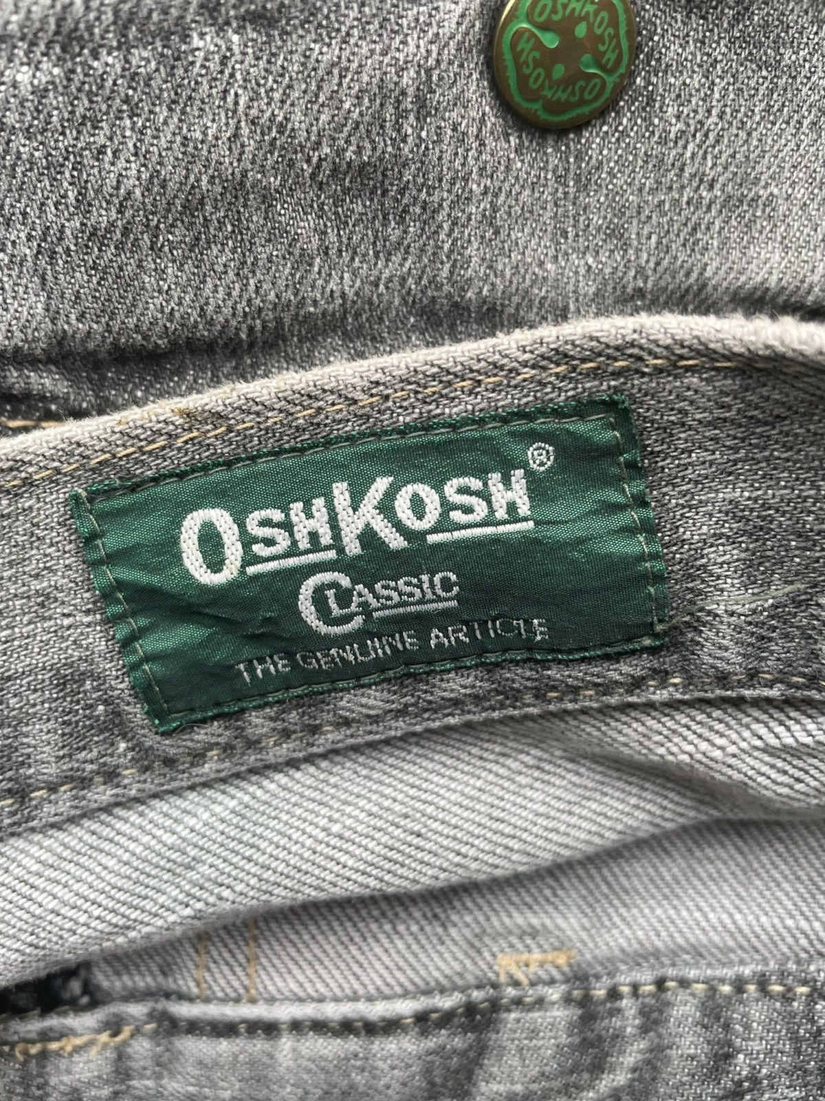 Oshkosh Vintage Osh Kosh Classic Bush Pant Denim Size US 34 / EU 50 - 13 Thumbnail
