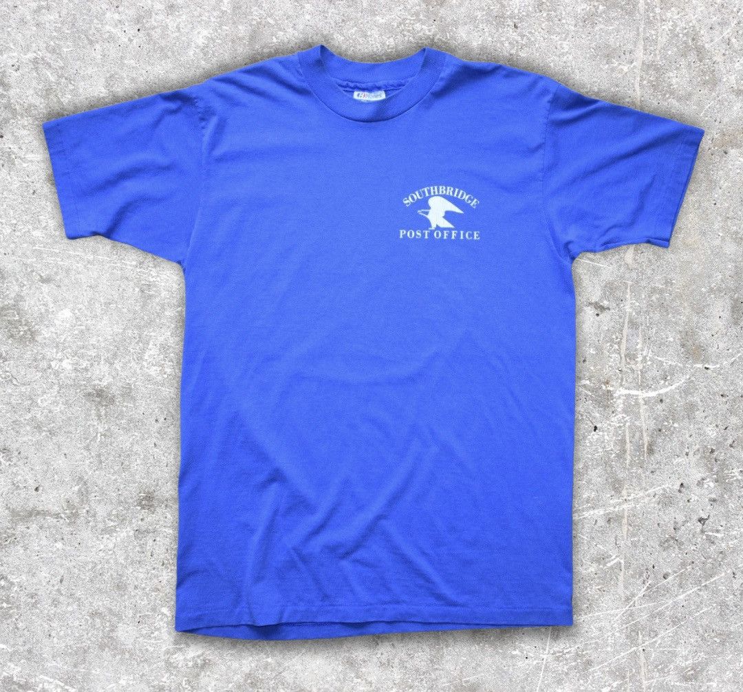 Vintage Vintage 90s ‘Southbridge Post Office’ T-Shirt (L) Size US L / EU 52-54 / 3 - 1 Thumbnail