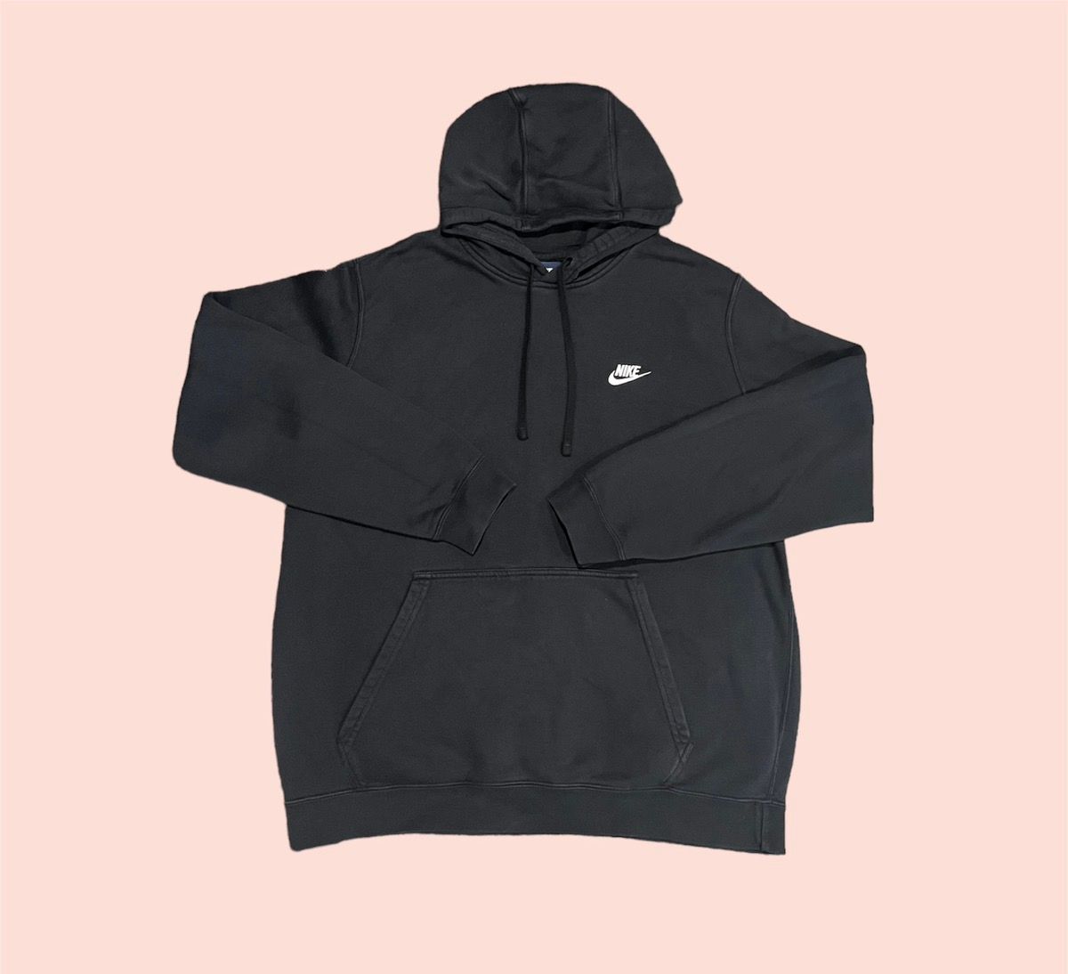 Nike Nike Black Hooded Sweatshirt Size US XL / EU 56 / 4 - 1 Preview