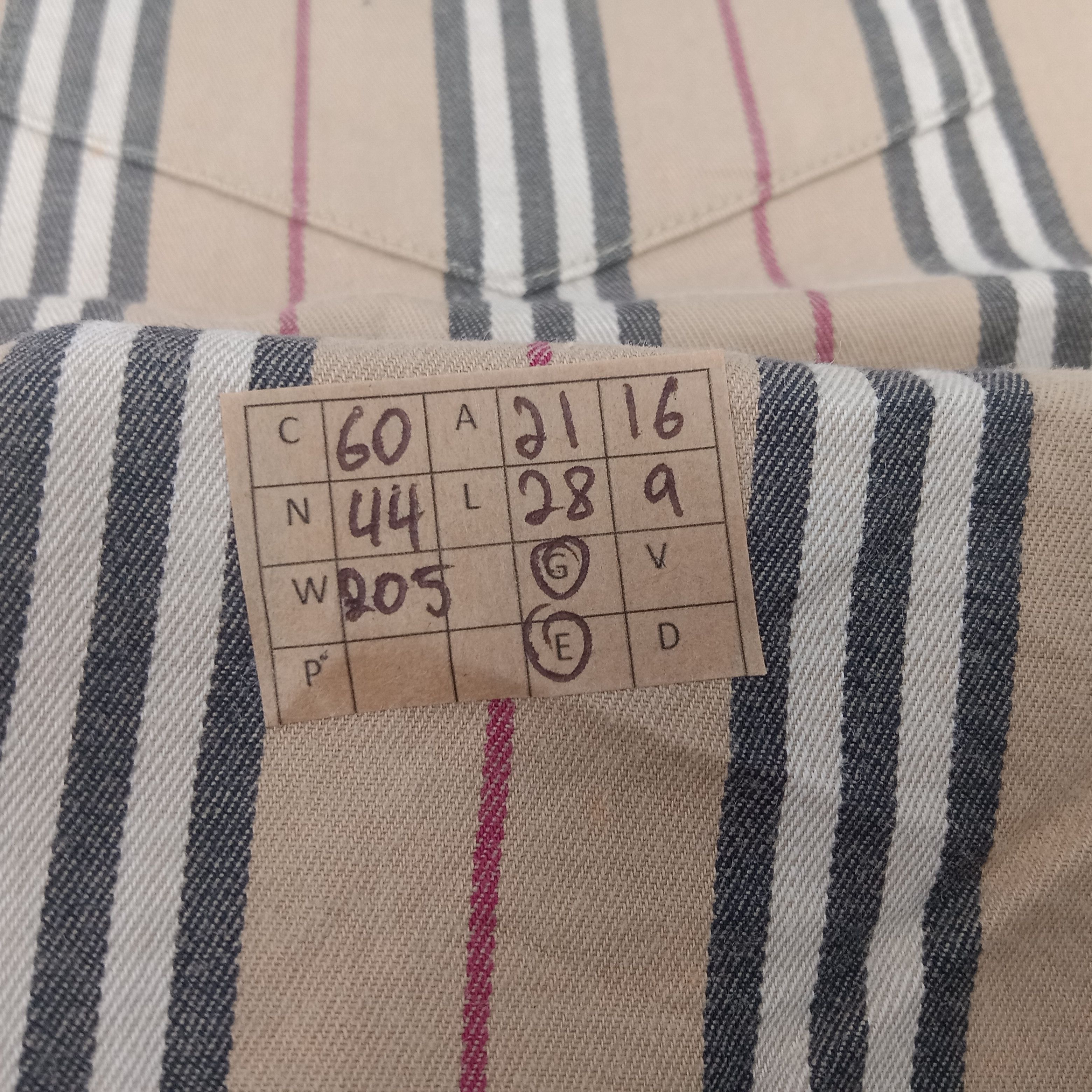 Burberry × Vintage Burberry London Nova Check Stripes Design Shirt Size US M / EU 48-50 / 2 - 9 Thumbnail