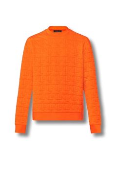 Louis Vuitton Rare Men's XL Orange Star LV Logo Monogram T-Shirt 5lvs78
