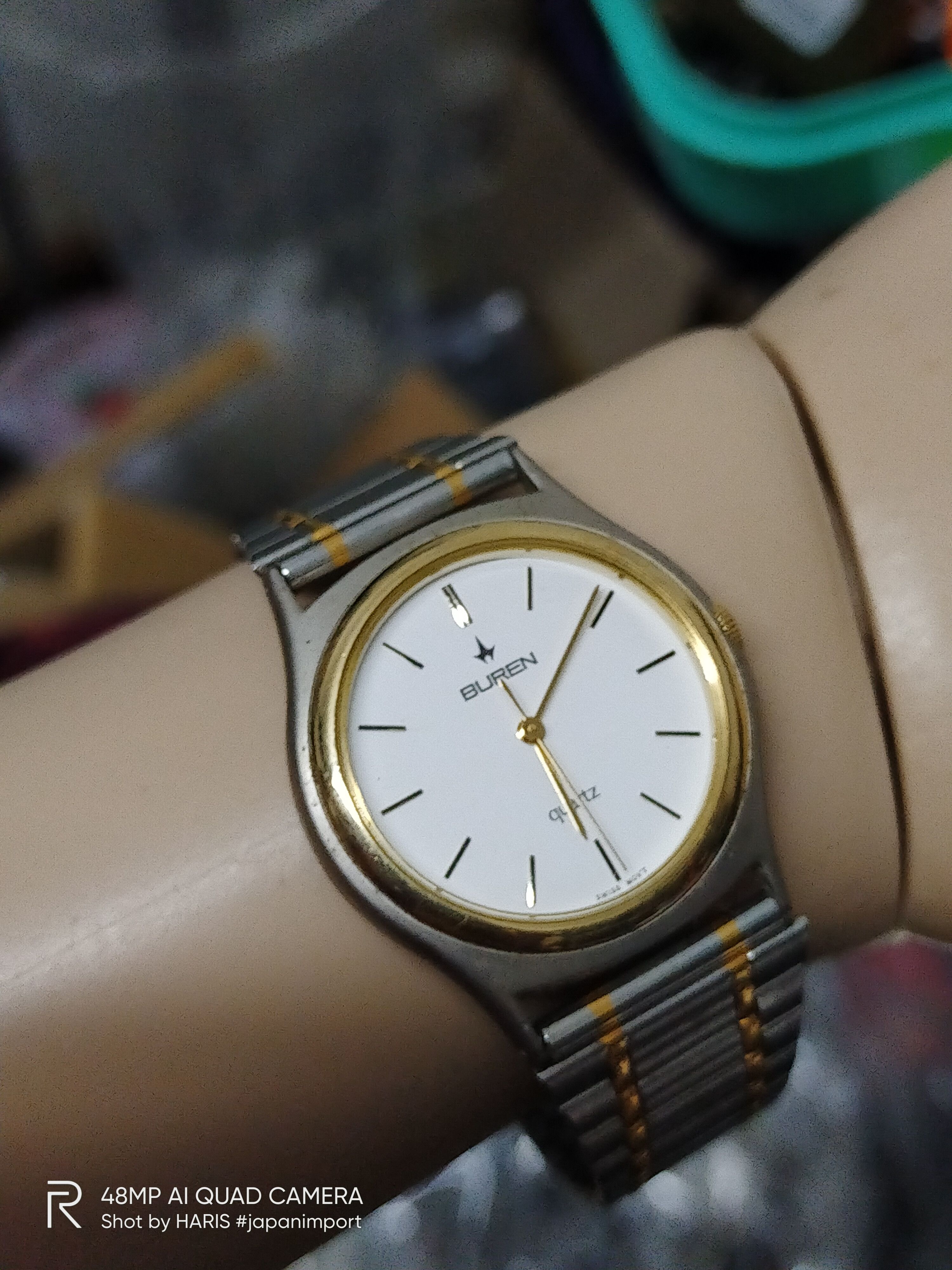 Japanese Brand × Vintage 🔥 RETRO 🔥SWISS "BUREN QUARTZ" WATCH Size ONE SIZE - 2 Thumbnail
