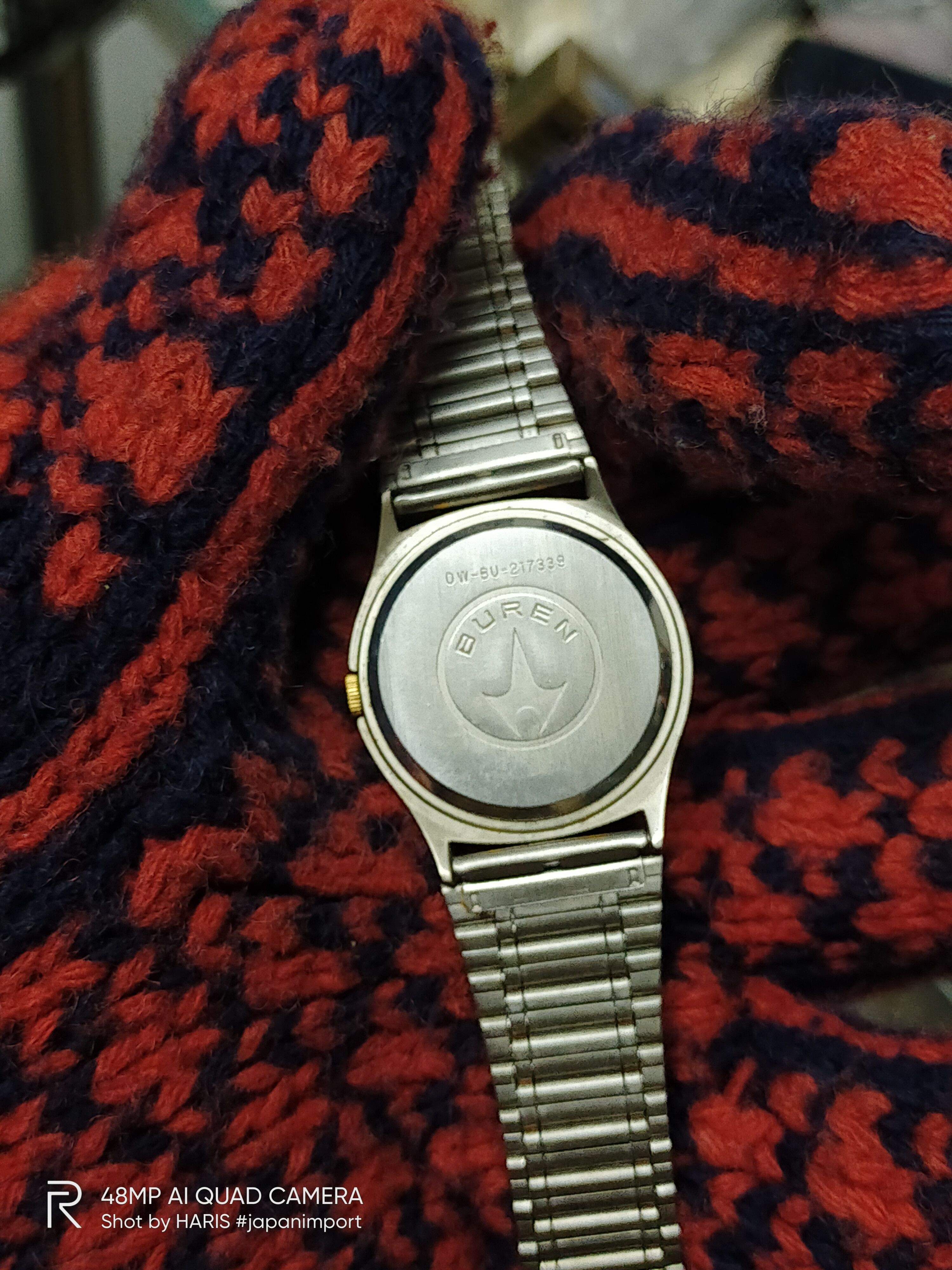 Japanese Brand × Vintage 🔥 RETRO 🔥SWISS "BUREN QUARTZ" WATCH Size ONE SIZE - 11 Thumbnail