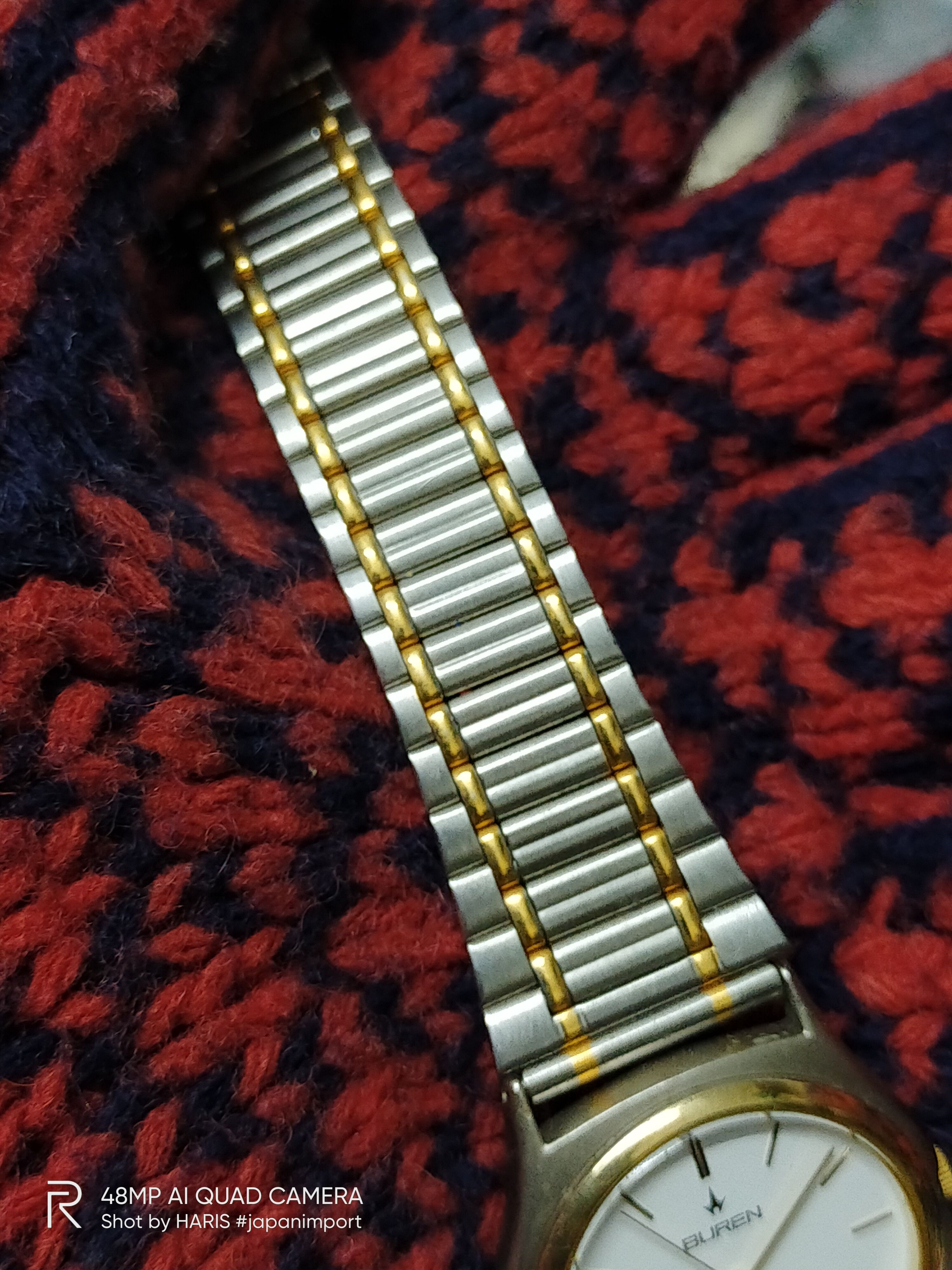 Japanese Brand × Vintage 🔥 RETRO 🔥SWISS "BUREN QUARTZ" WATCH Size ONE SIZE - 10 Thumbnail