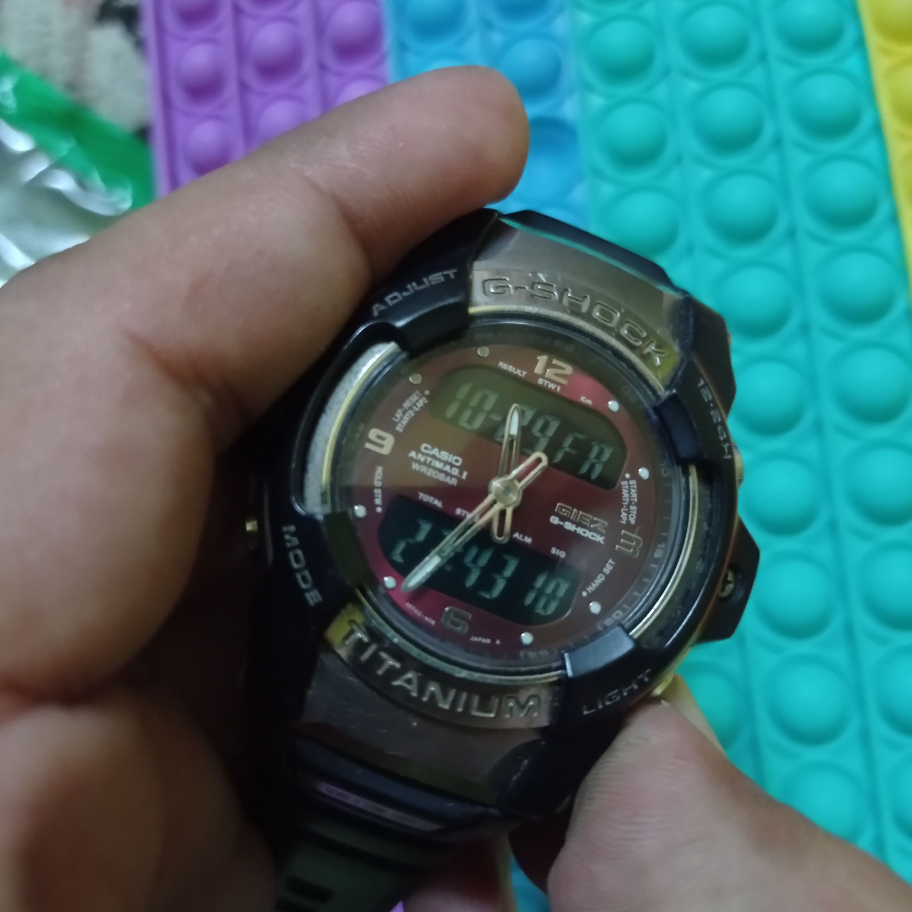G Shock × Japanese Brand Vintage G-SHOCK TITANIUM (GS-300), MADE IN JAPAN Size ONE SIZE - 4 Thumbnail