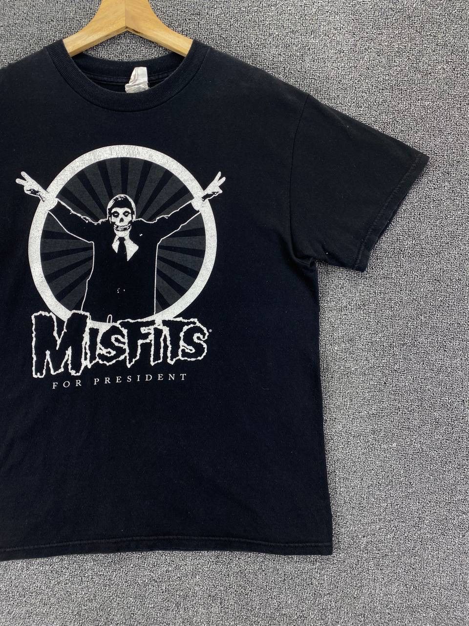 Band Tees Vintage Misfits Punk For President Rock Band Tees T Shirts Size US M / EU 48-50 / 2 - 4 Thumbnail