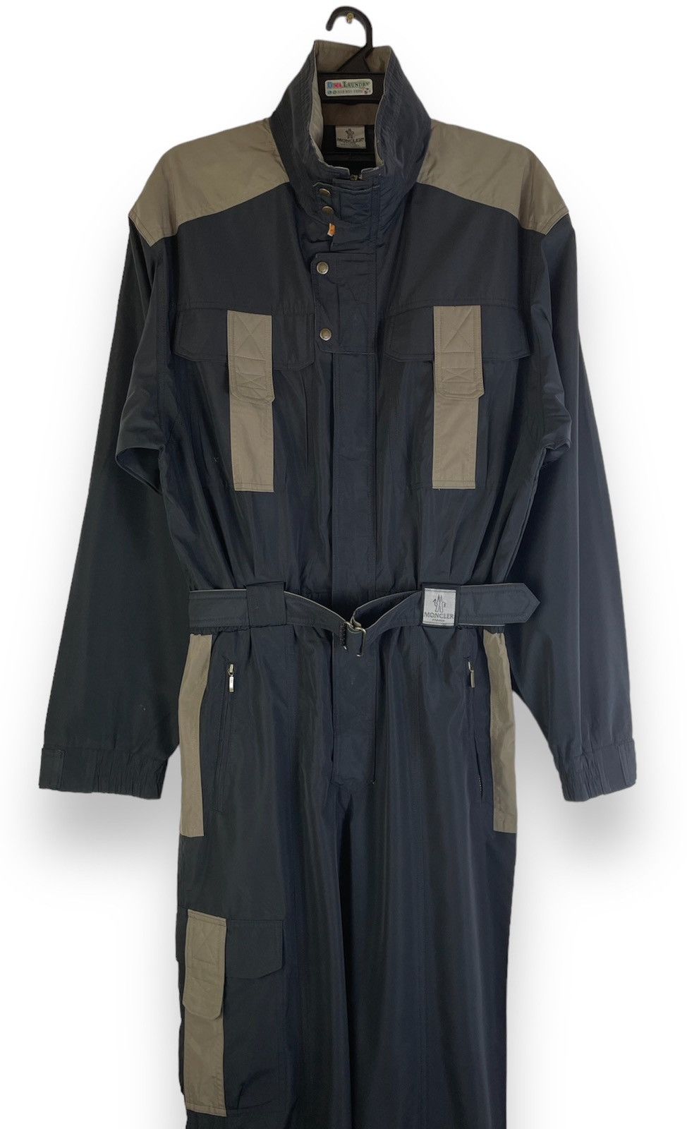 Moncler 🔥1 Set Vintage Moncler France Overalls Jumpsuit By Asics Size US XL / EU 56 / 4 - 5 Thumbnail