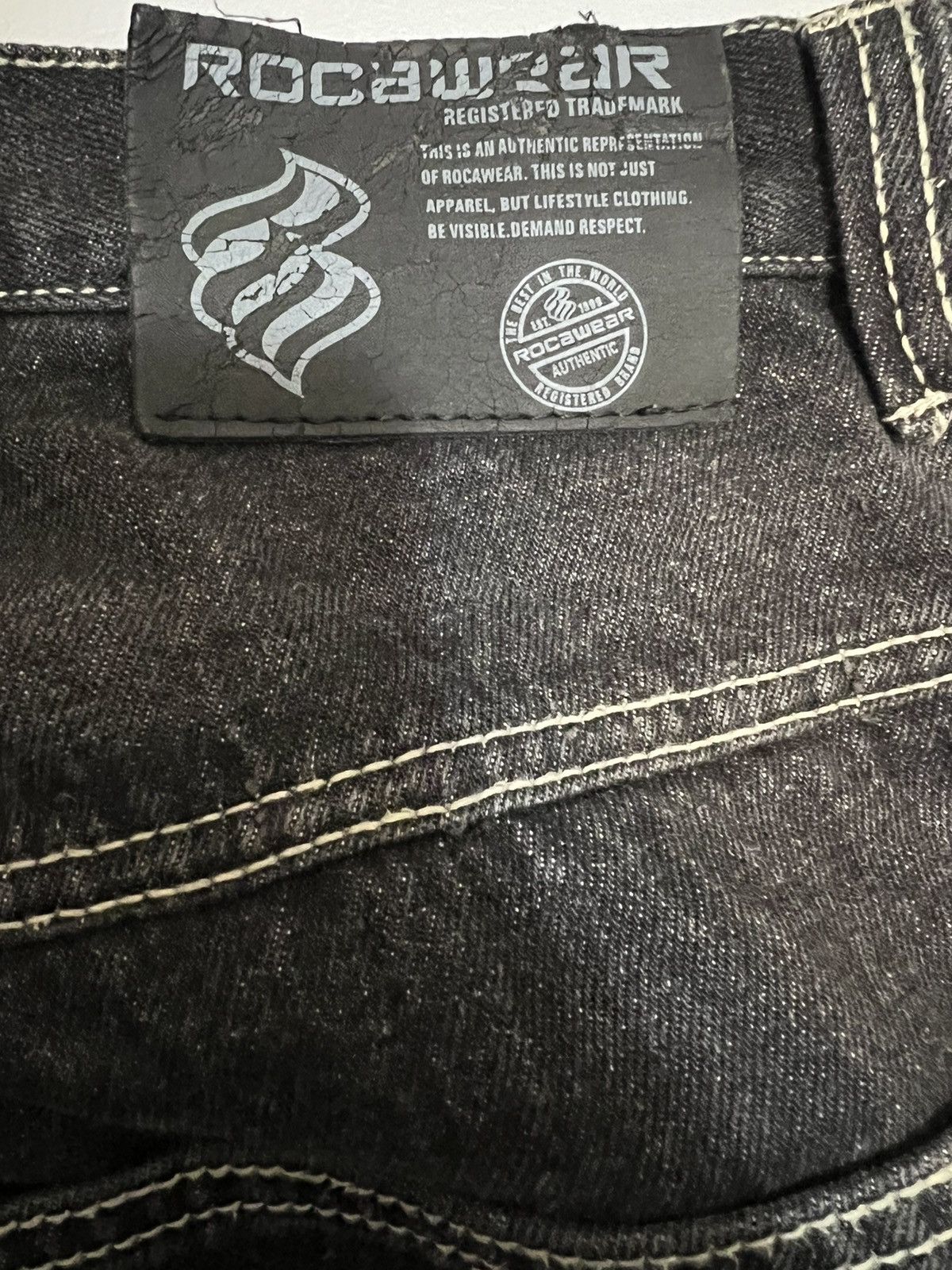 Rocawear VERY BAGGY Rocca Wear Jeans Size US 32 / EU 48 - 4 Thumbnail