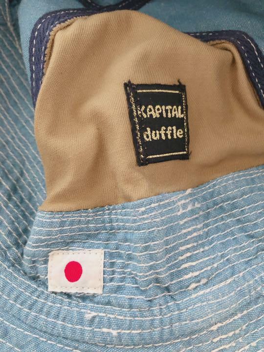 Kapital Old Man and the Sea Denim Bucket Hat Size ONE SIZE - 6 Thumbnail