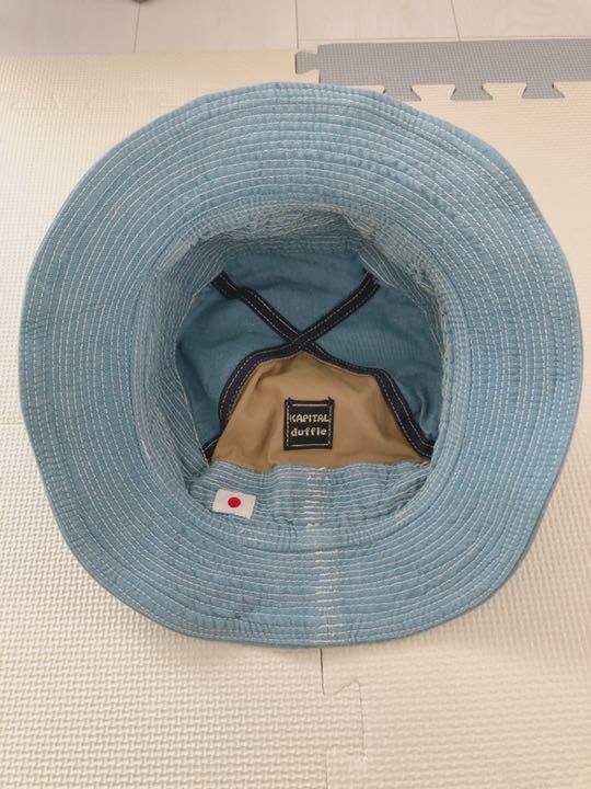 Kapital Old Man and the Sea Denim Bucket Hat Size ONE SIZE - 7 Thumbnail