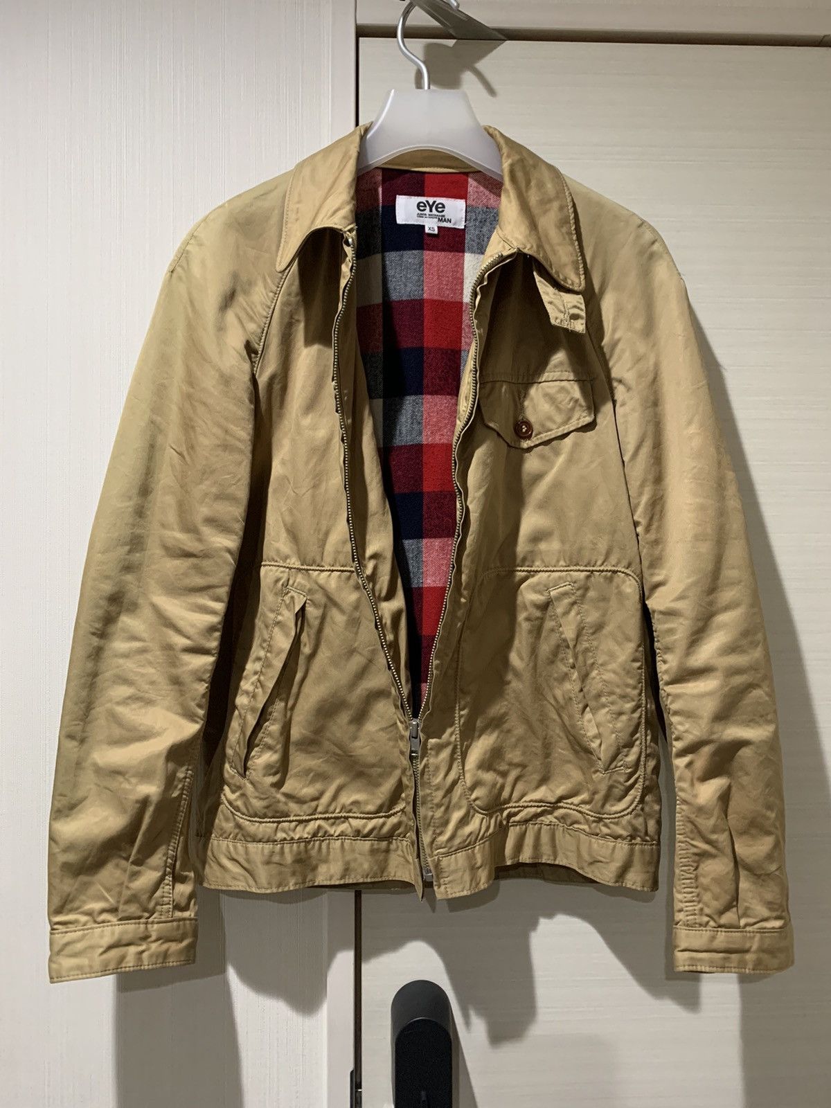 image of Comme Des Garcons x Junya Watanabe Eye Junya Watanabe Comme Des Garçons Man Jacket 11Aw in Beige (S