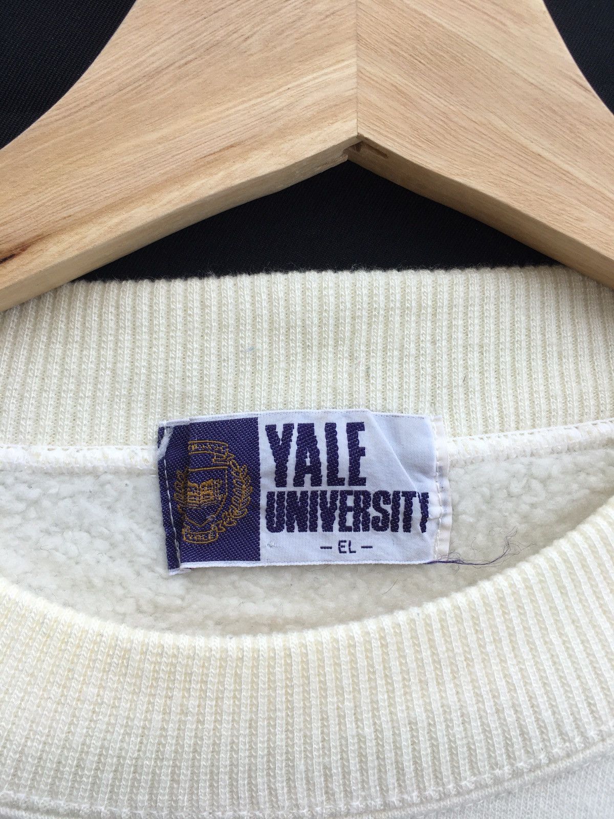 Vintage Rare Vintage Yale University Big Spellout Sweatshirt Size US L / EU 52-54 / 3 - 7 Thumbnail