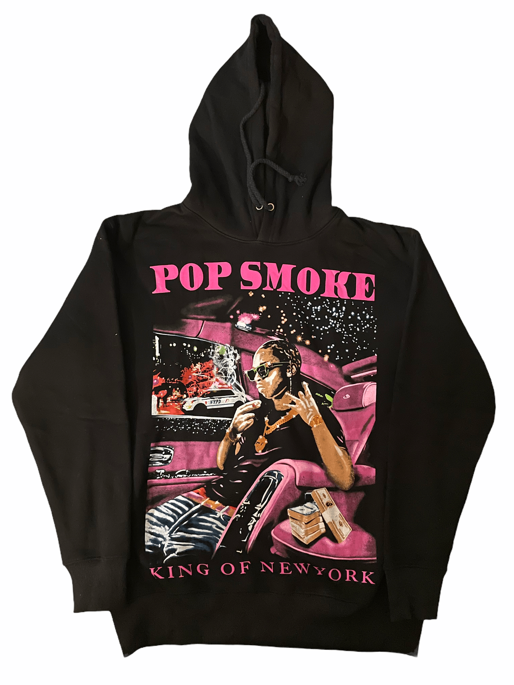 Pop Smoke T Shirt King Of New York Vlone Pop Smoke Tshirt Sweatshirt Hoodie  Vlone Pop