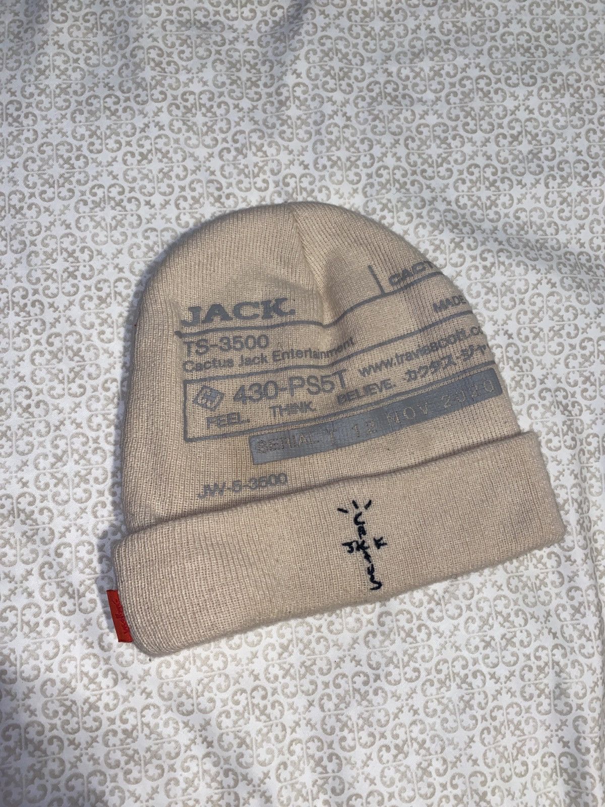 Travis Scott CJ System Beanie | Grailed