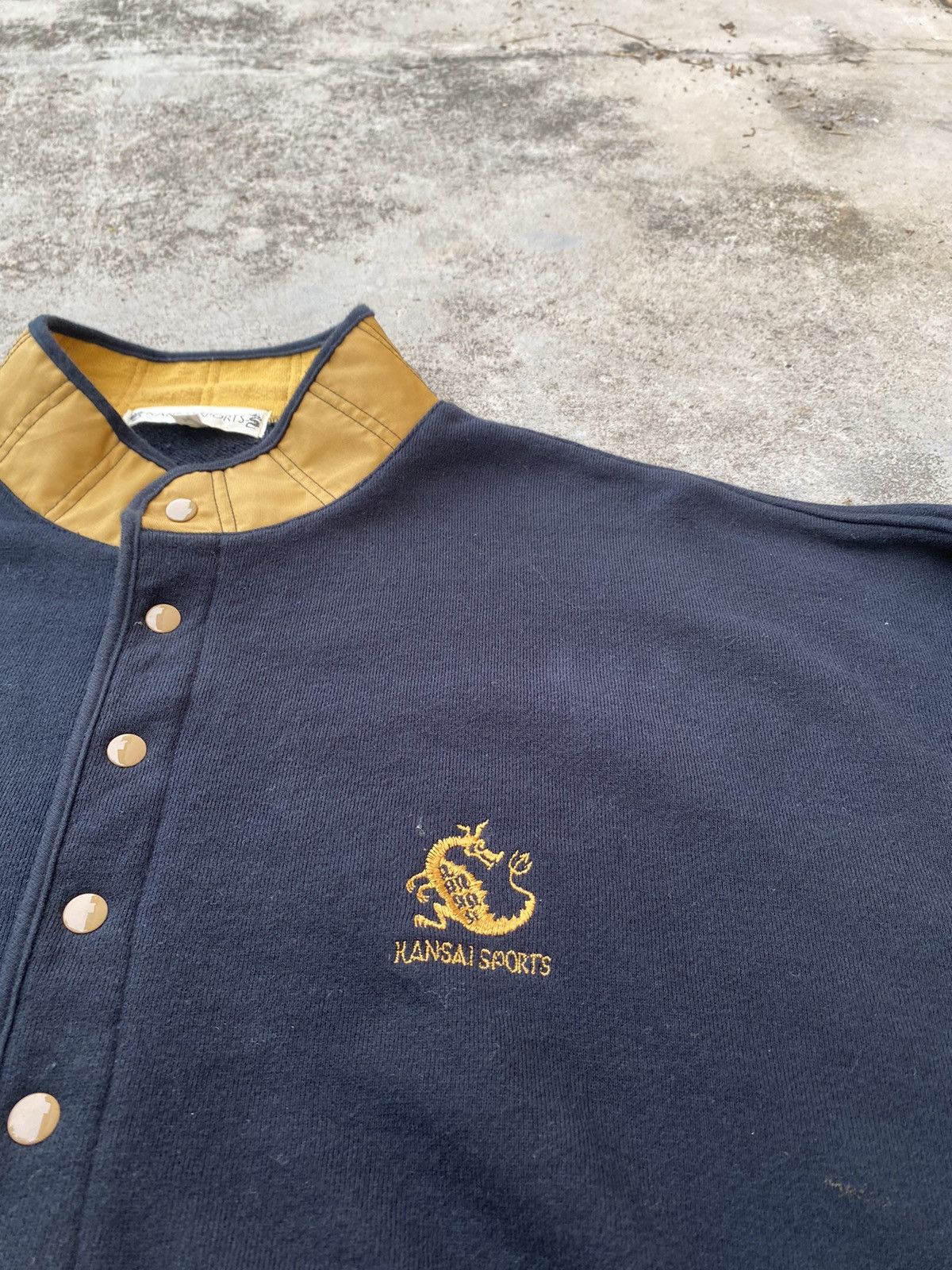Japanese Brand × Kansai Yamamoto × Vintage Vintage Designer Kansai Yamamoto Anorax Sweatshirt Jumper Size US L / EU 52-54 / 3 - 7 Thumbnail