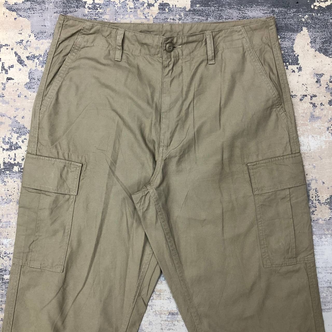Uniqlo P344 UNIQLO CARGO PANTS Size US 33 - 3 Thumbnail