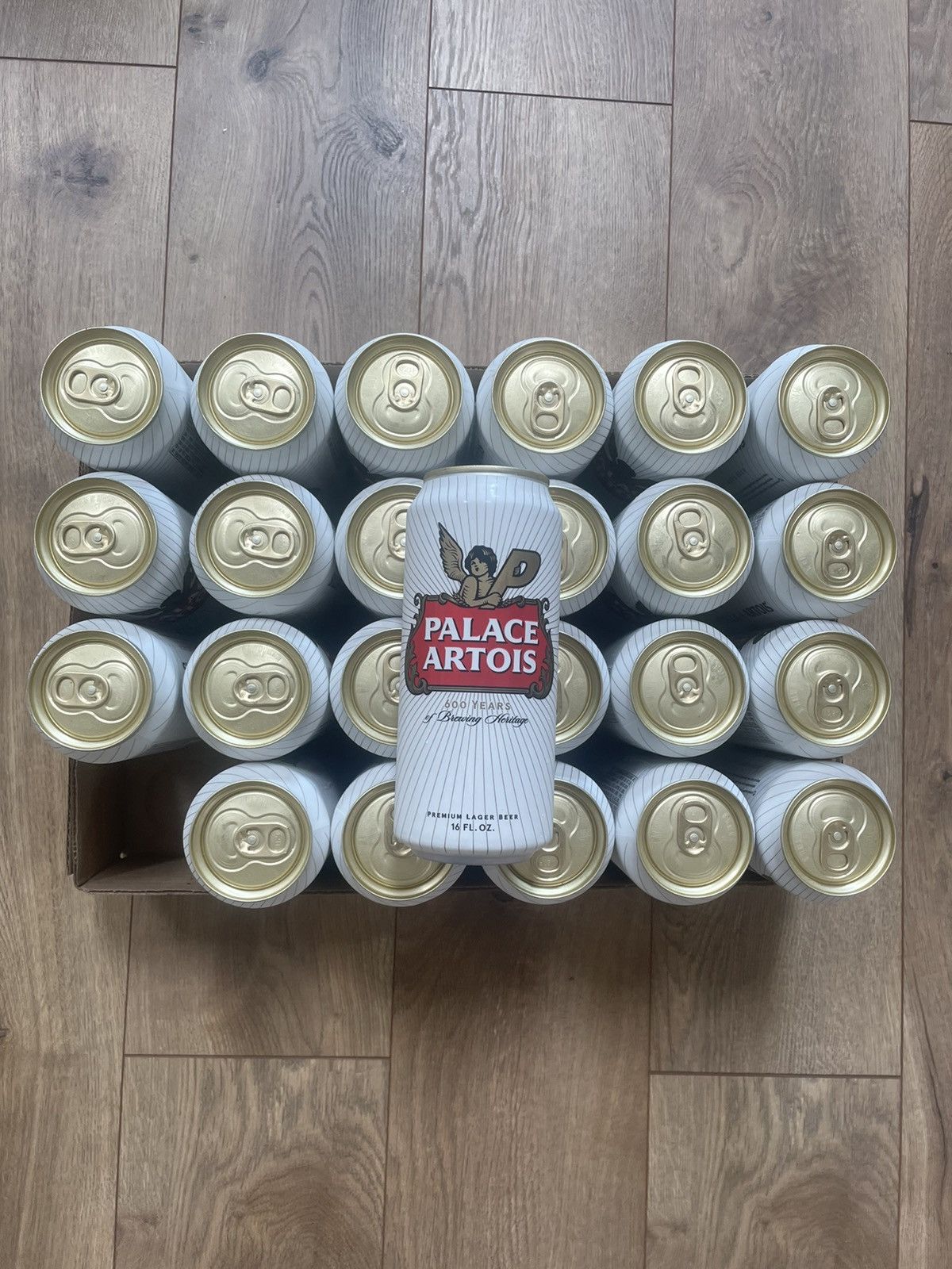 Budweiser EMPTY CAN Palace Artois Official Pint Can (16oz) Exclusive Size ONE SIZE - 20 Thumbnail