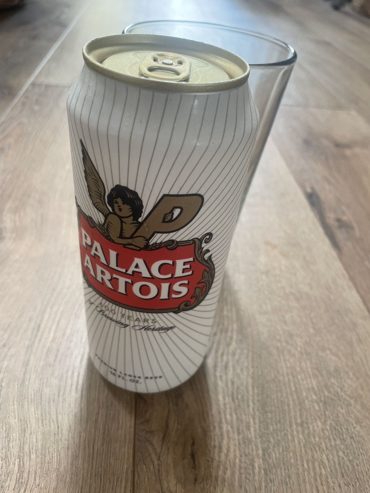 Budweiser EMPTY CAN Palace Artois Official Pint Can (16oz) Exclusive Size ONE SIZE - 4 Thumbnail