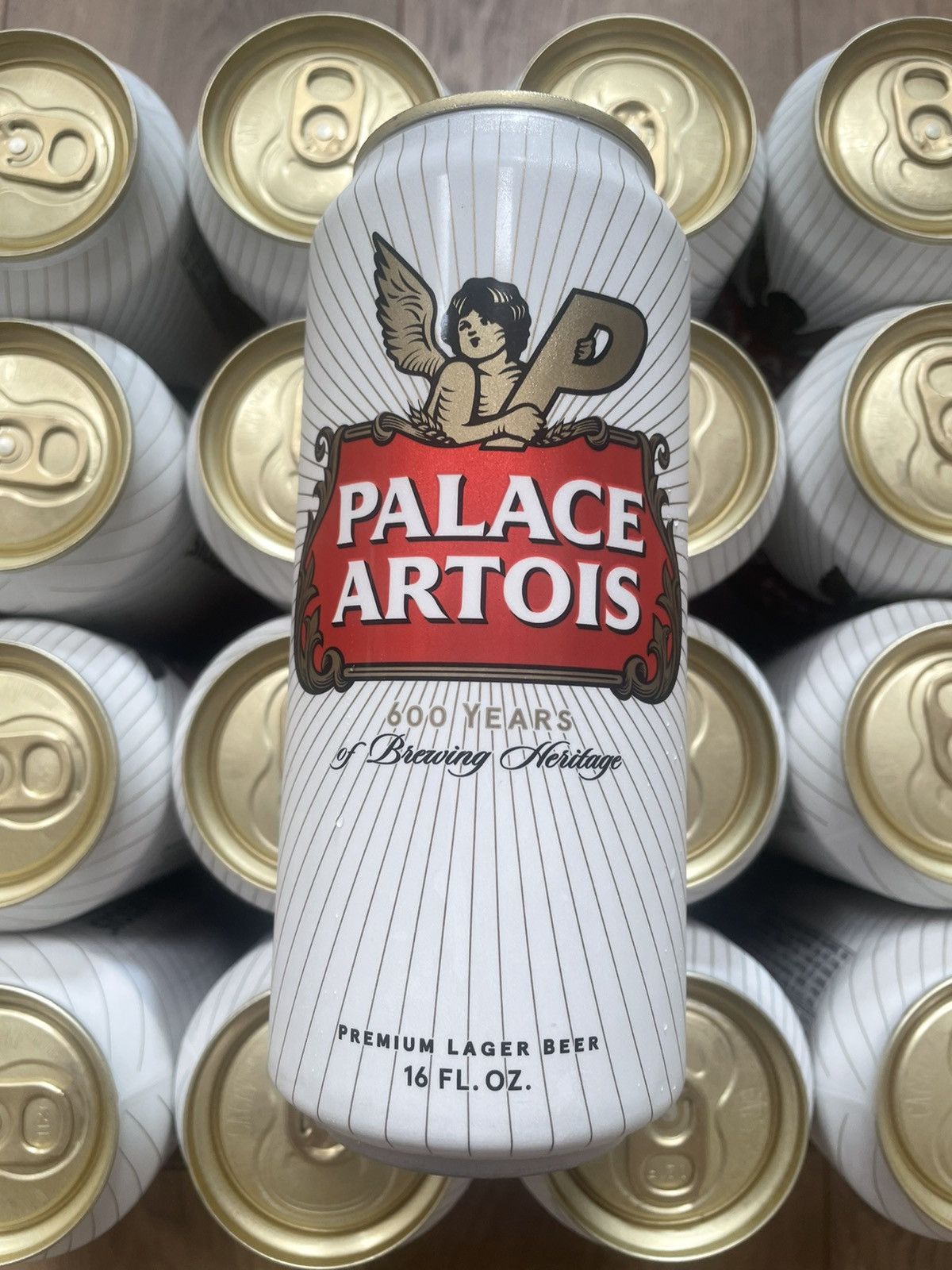 Budweiser EMPTY CAN Palace Artois Official Pint Can (16oz) Exclusive Size ONE SIZE - 3 Thumbnail