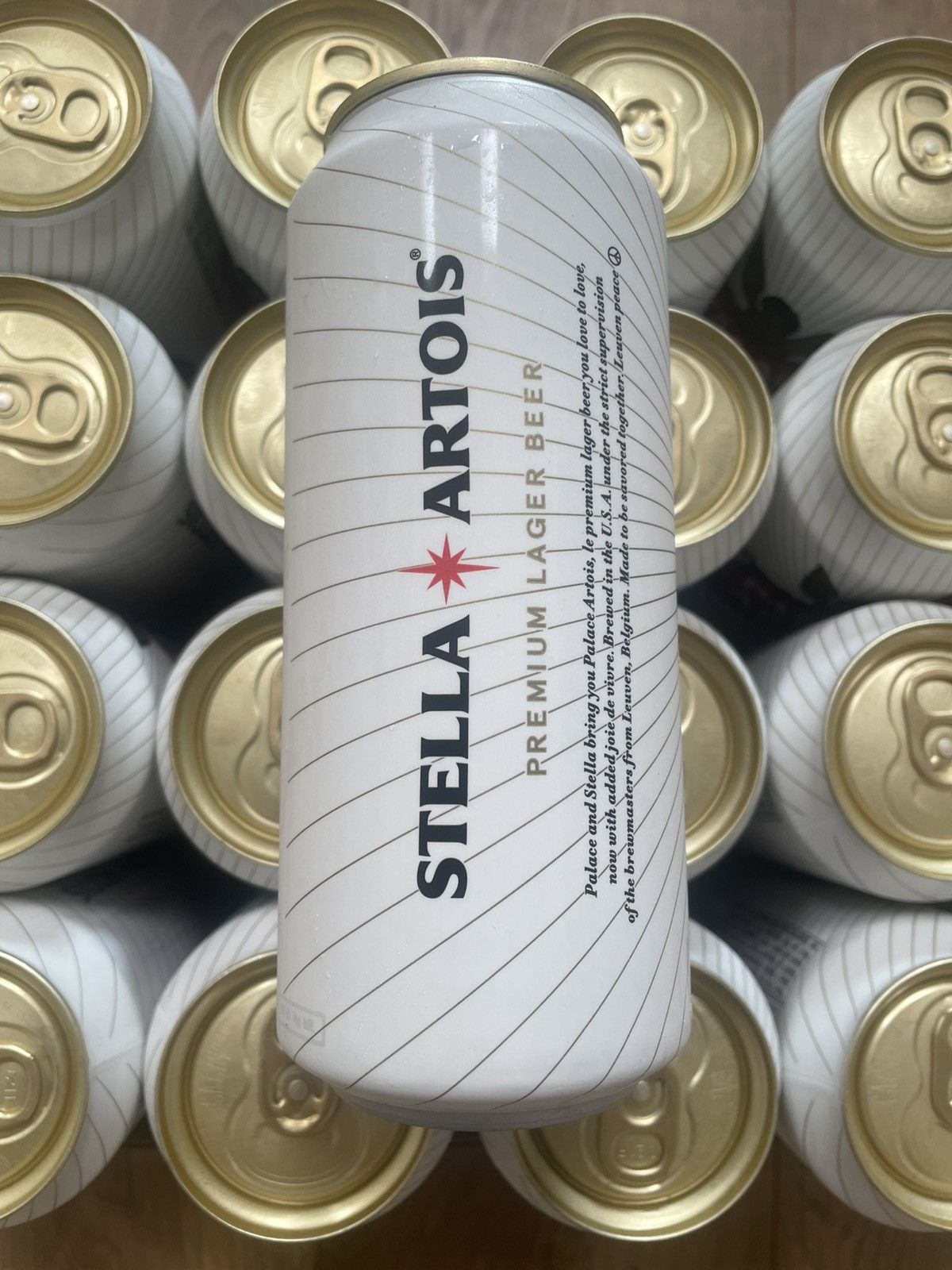 Budweiser EMPTY CAN Palace Artois Official Pint Can (16oz) Exclusive Size ONE SIZE - 21 Thumbnail
