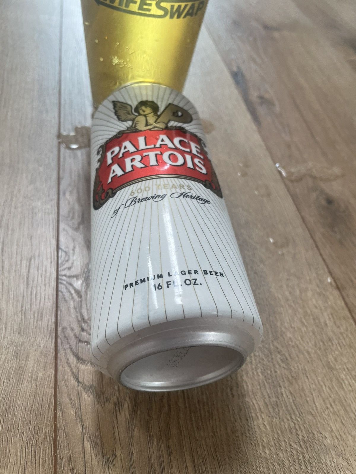 Budweiser EMPTY CAN Palace Artois Official Pint Can (16oz) Exclusive Size ONE SIZE - 11 Thumbnail