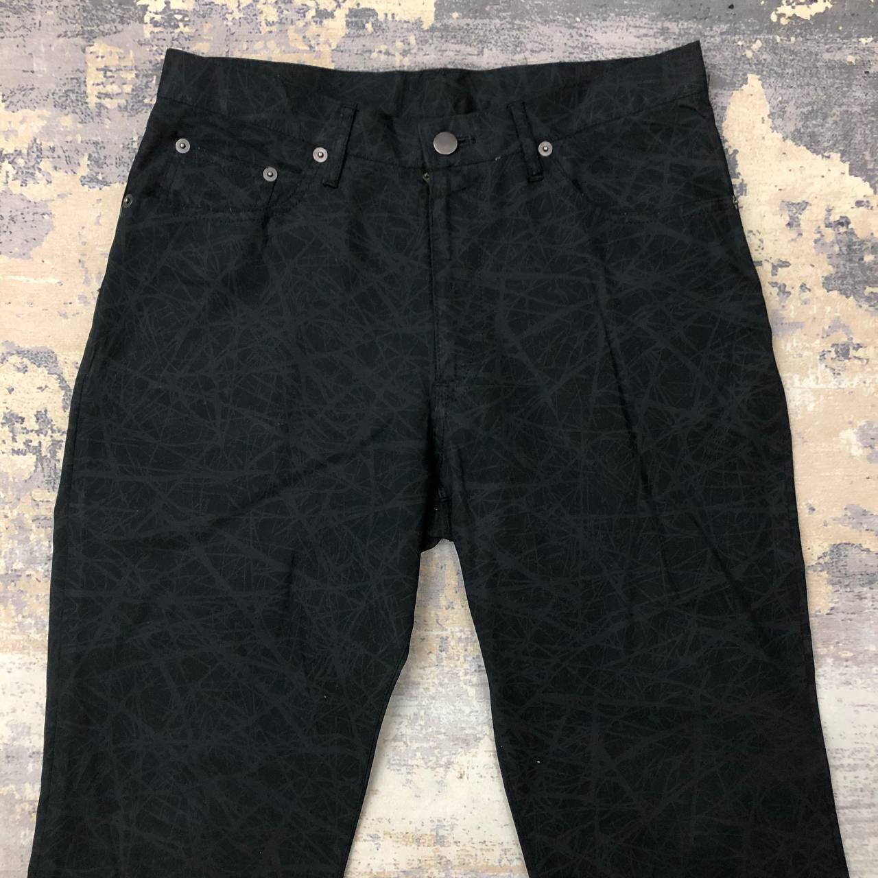 Michel Klein P342 MK MICHEL KLEIN HOMME FLARED PANTS Size 34" / US 12 / IT 48 - 1 Thumbnail