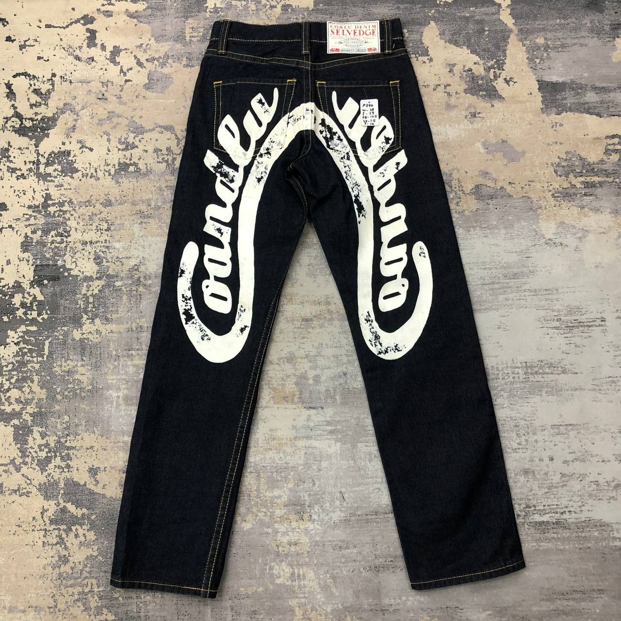 Japanese Brand P340 CO&LU DENIM SELVEDGE JEANS Size US 28 / EU 44 - 1 Thumbnail