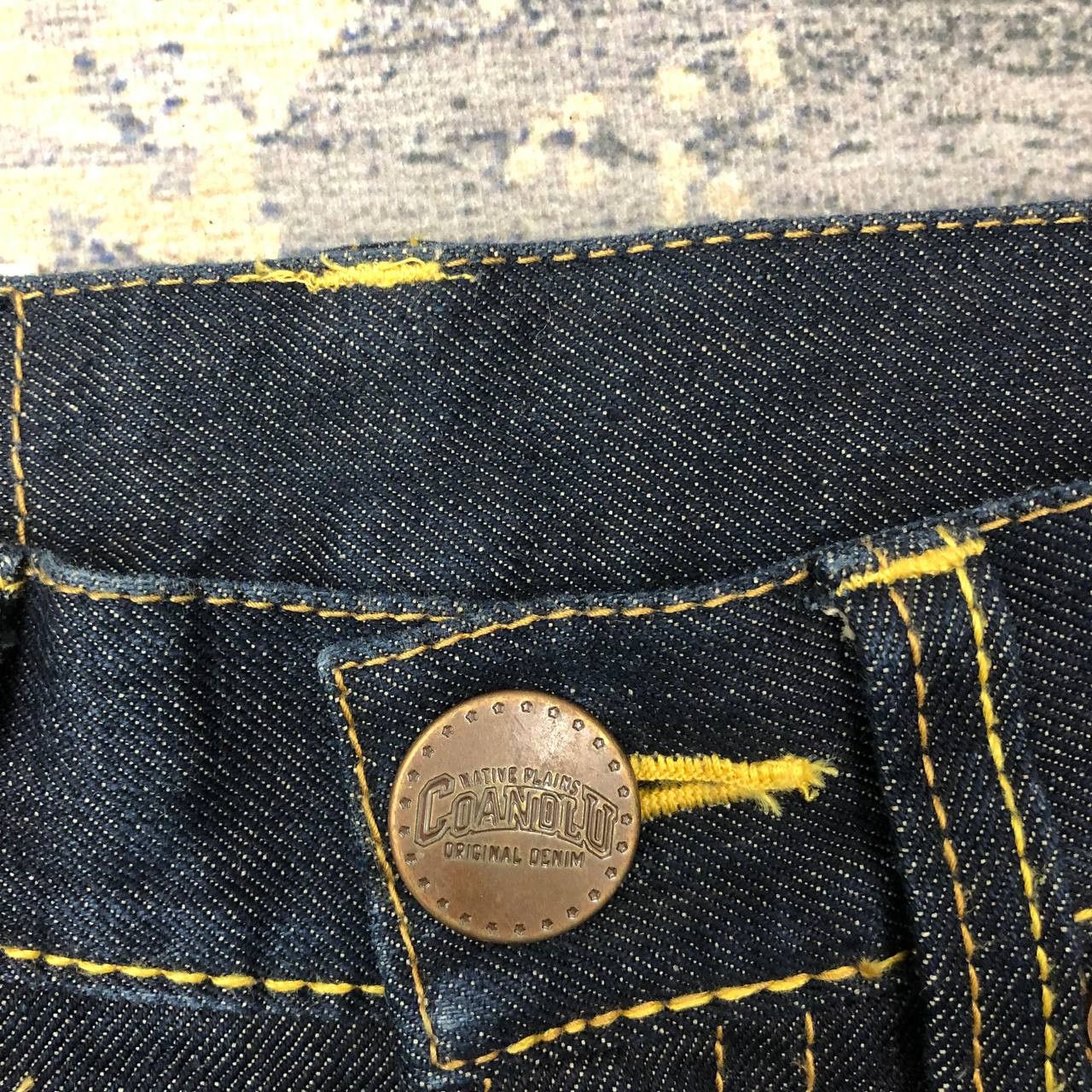 Japanese Brand P340 CO&LU DENIM SELVEDGE JEANS Size US 28 / EU 44 - 6 Thumbnail