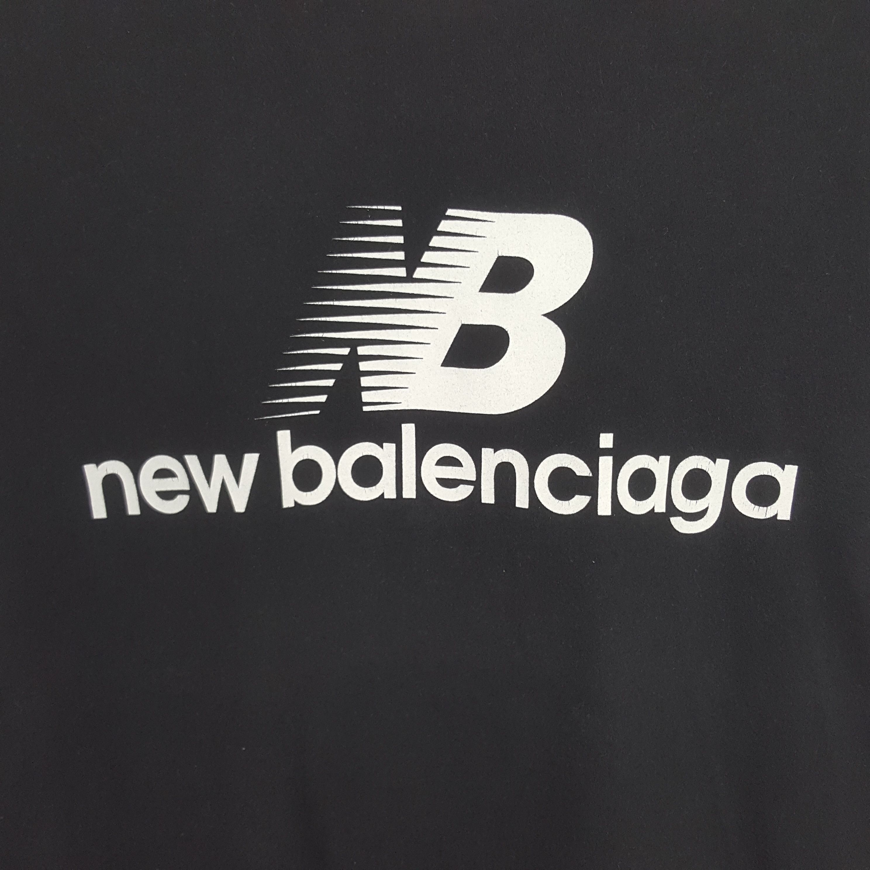 New Balance Vintage NB New Balenciaga Tshirt Size US M / EU 48-50 / 2 - 2 Thumbnail