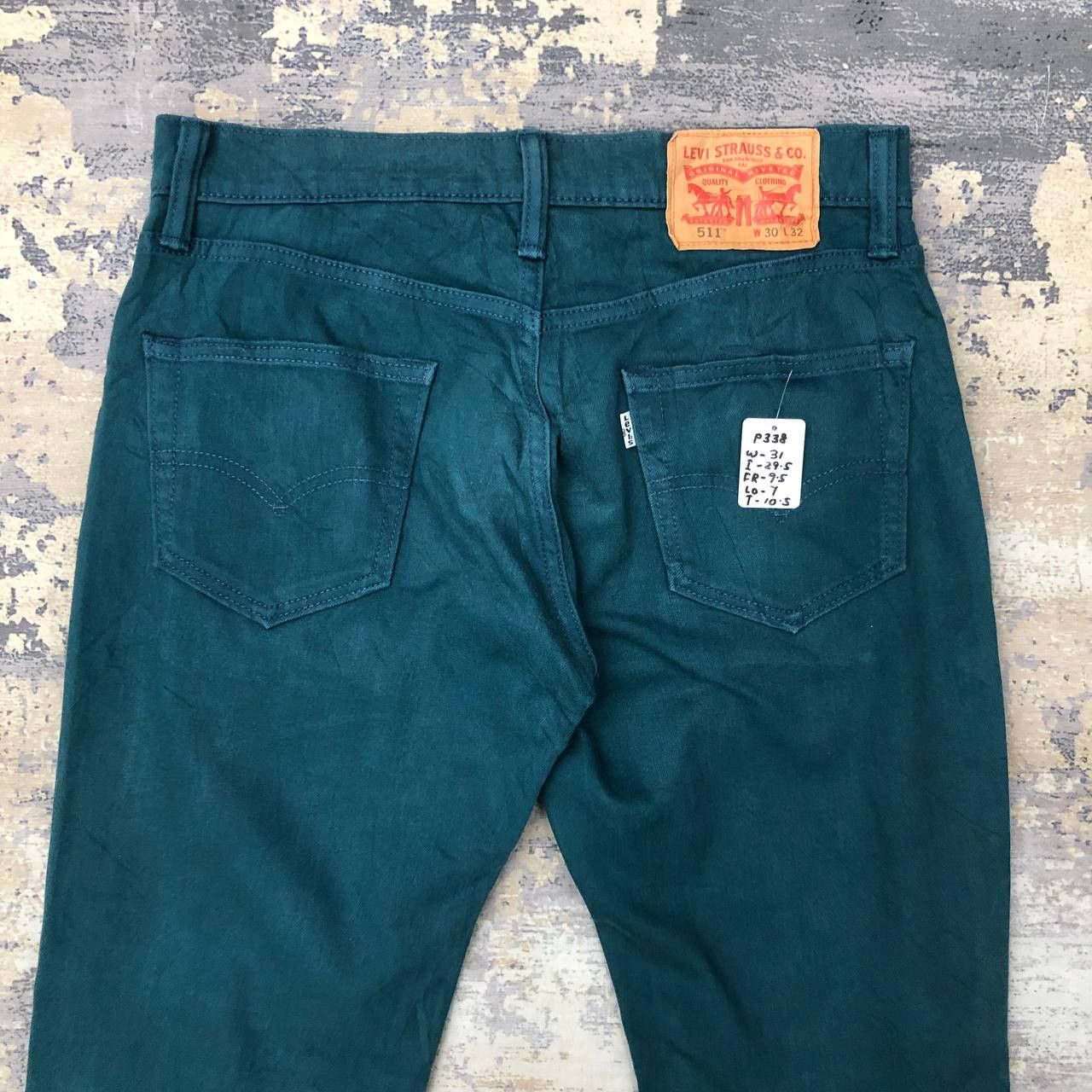 Levi's P338 LEVI'S 511 SKINNY JEANS Size US 31 - 4 Thumbnail