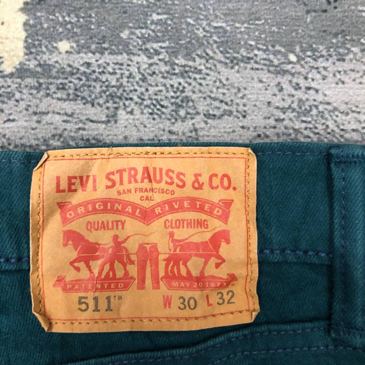 Levi's P338 LEVI'S 511 SKINNY JEANS Size US 31 - 5 Thumbnail