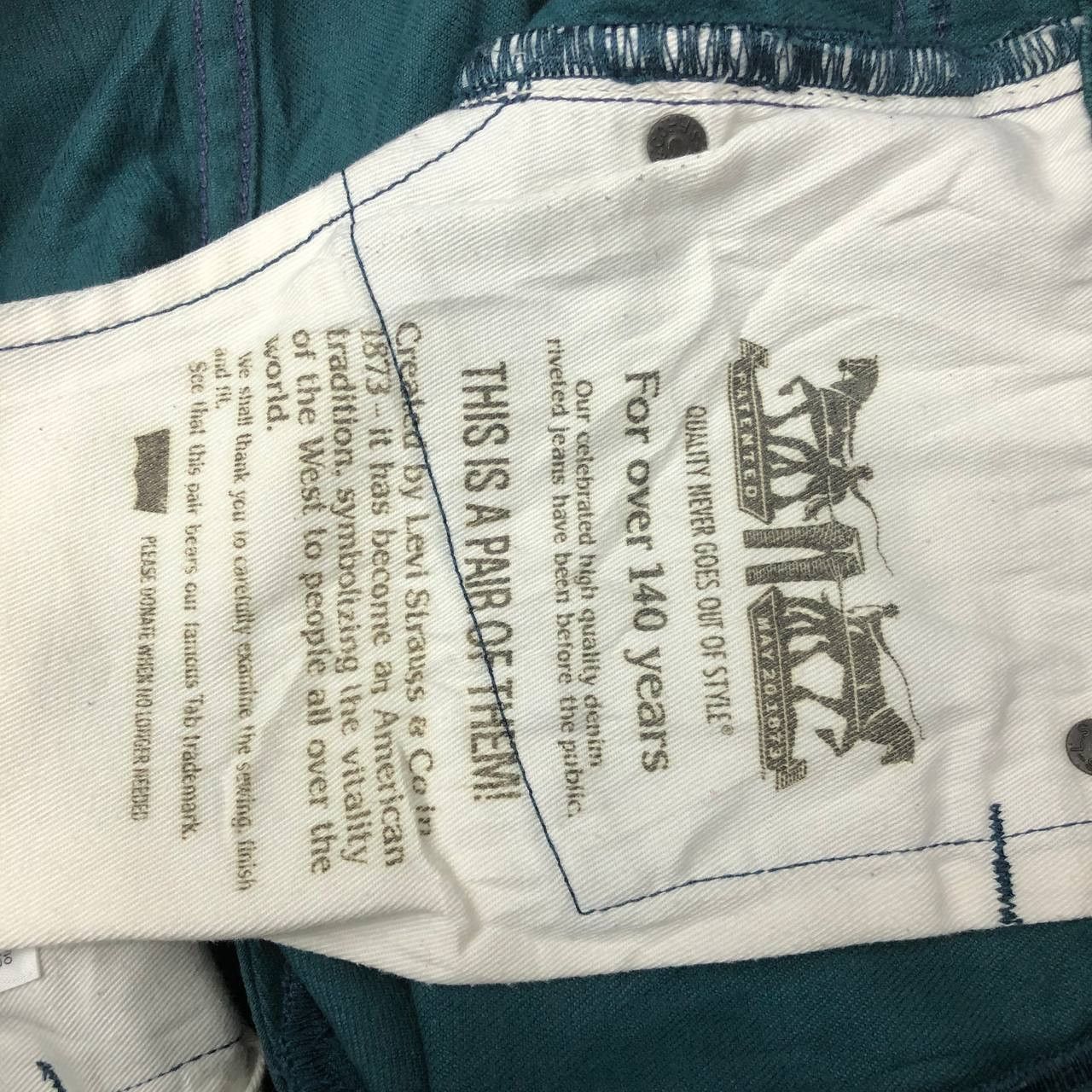 Levi's P338 LEVI'S 511 SKINNY JEANS Size US 31 - 6 Thumbnail