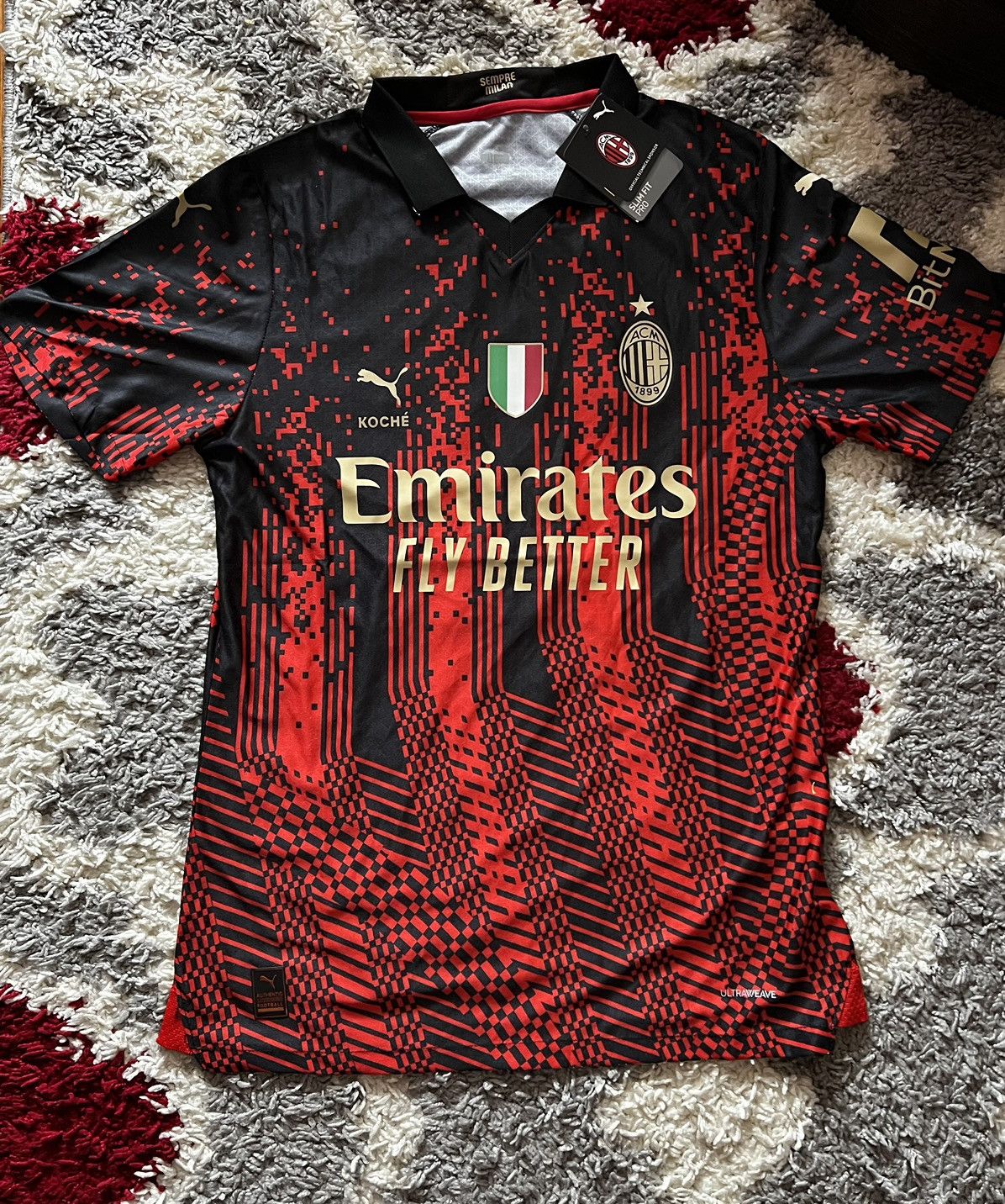 AC Milan Koche Fourth Authentic Jersey 22/23 by Puma – Arena Jerseys