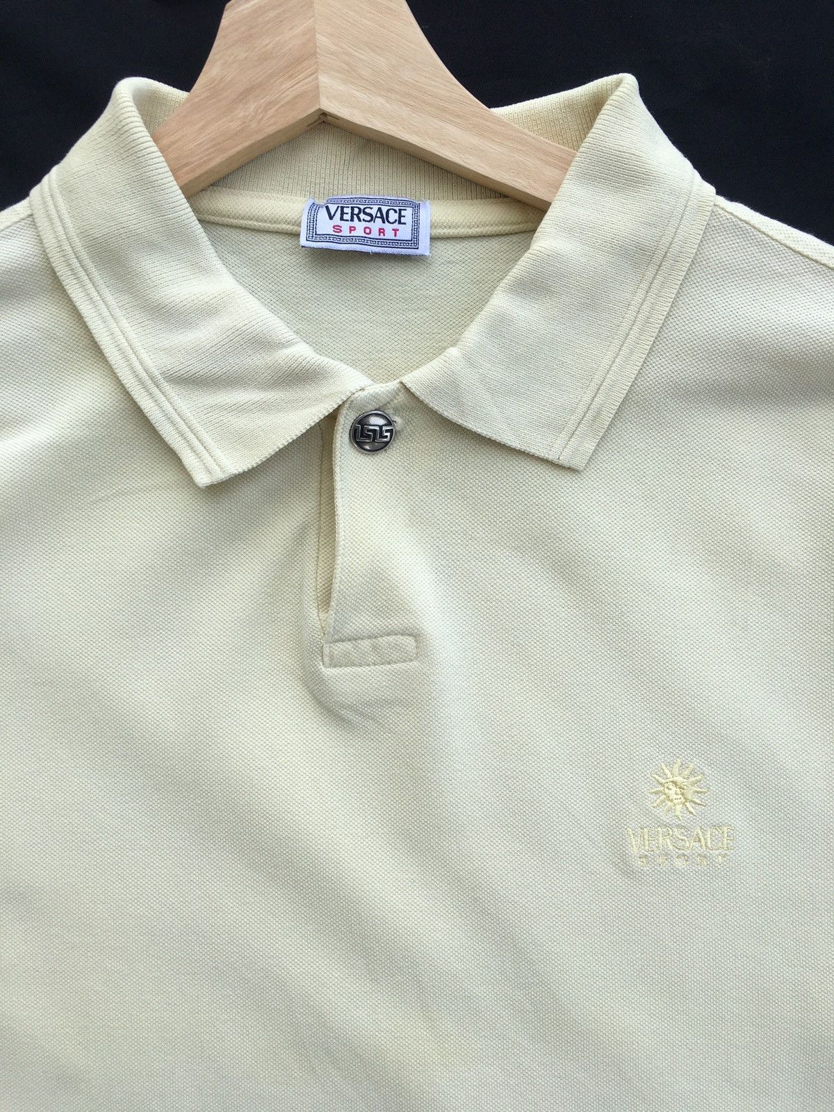 Versace Rare Vintage 90s Versace Polo Shirt Size US M / EU 48-50 / 2 - 7 Thumbnail