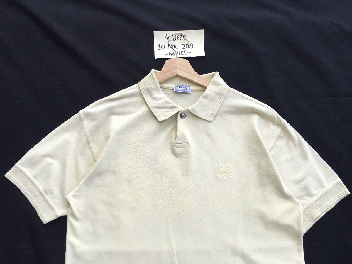Versace Rare Vintage 90s Versace Polo Shirt Size US M / EU 48-50 / 2 - 5 Thumbnail