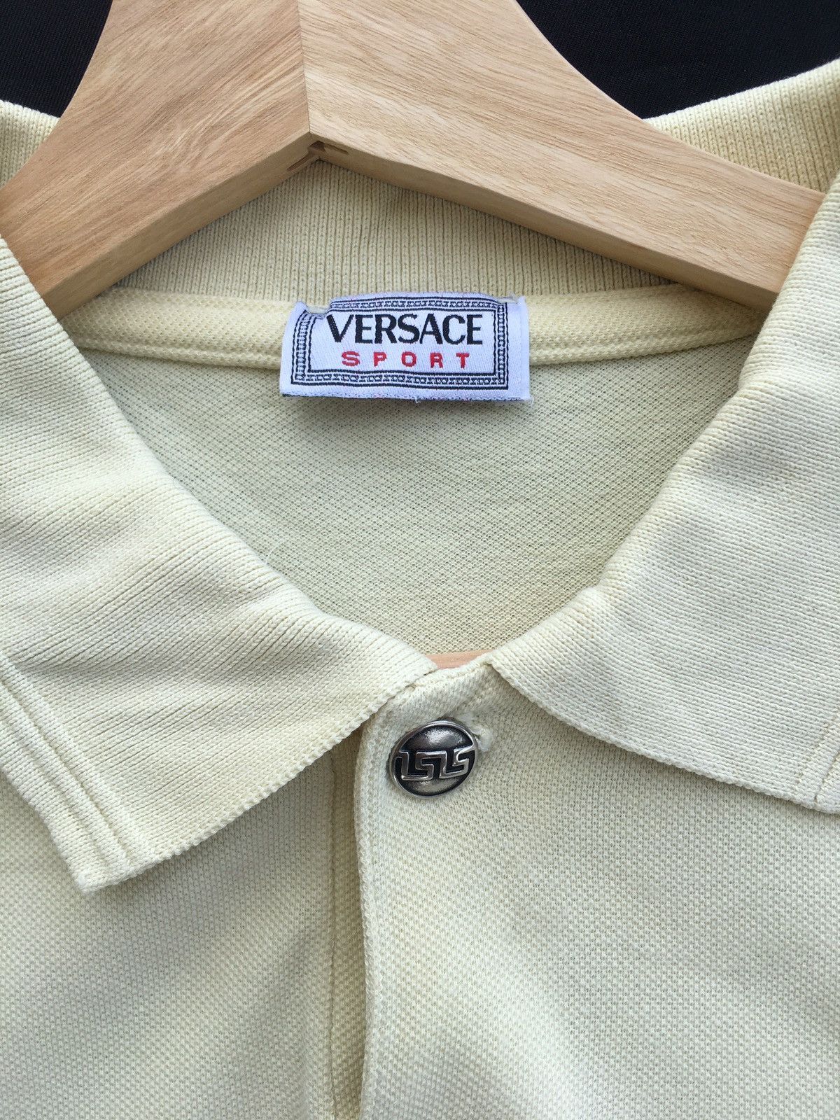 Versace Rare Vintage 90s Versace Polo Shirt Size US M / EU 48-50 / 2 - 9 Thumbnail