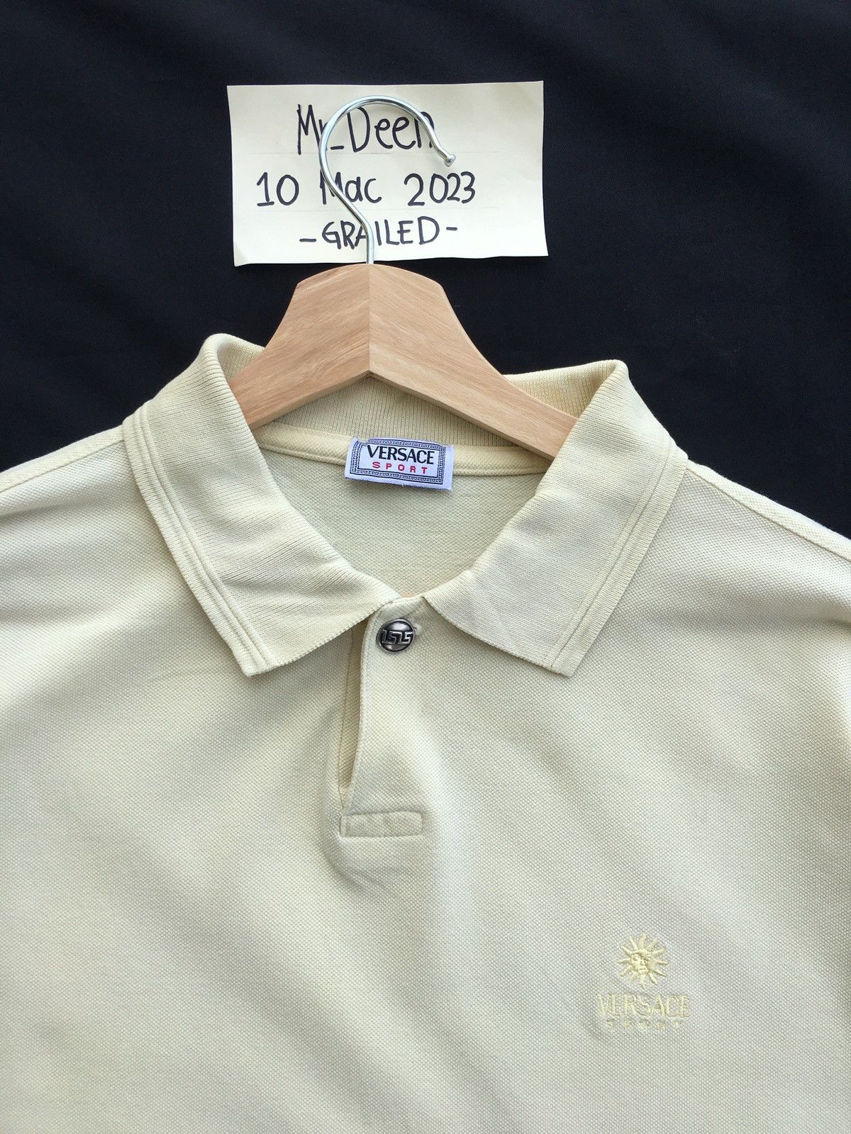 Versace Rare Vintage 90s Versace Polo Shirt Size US M / EU 48-50 / 2 - 6 Thumbnail