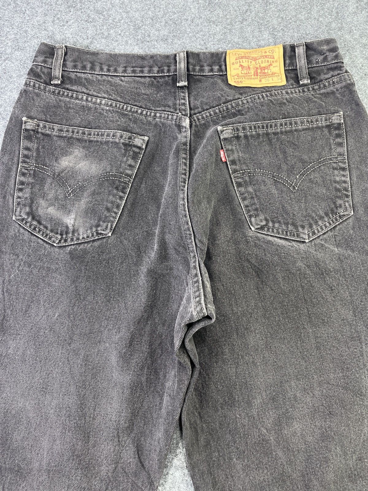 Levi's × Vintage Vintage Levis 550 Jeans Faded Denim- J763 Size US 36 / EU 52 - 4 Thumbnail