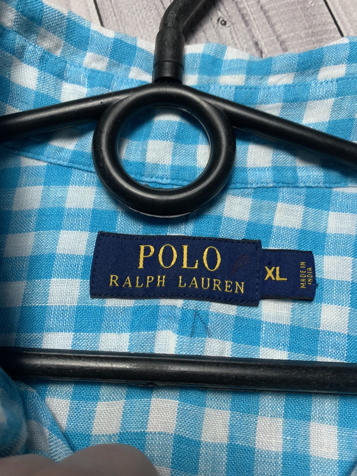 Polo Ralph Lauren × Vintage Vintage plaid shirt rare size L/Xl Size US XL / EU 56 / 4 - 4 Thumbnail