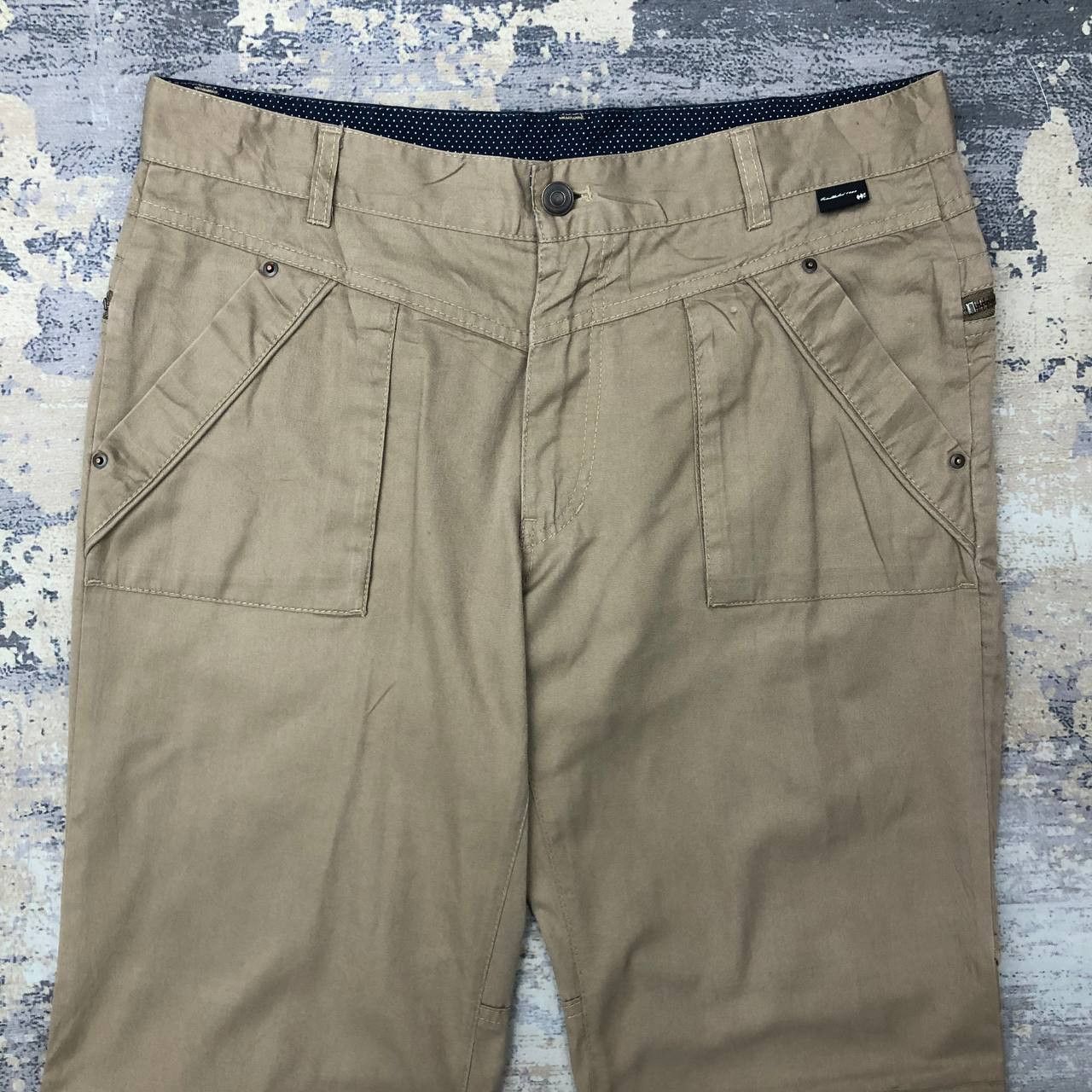 Takeo Kikuchi P335 TK TAKEO KIKUCHI BAKER PANTS Size US 33 - 3 Thumbnail
